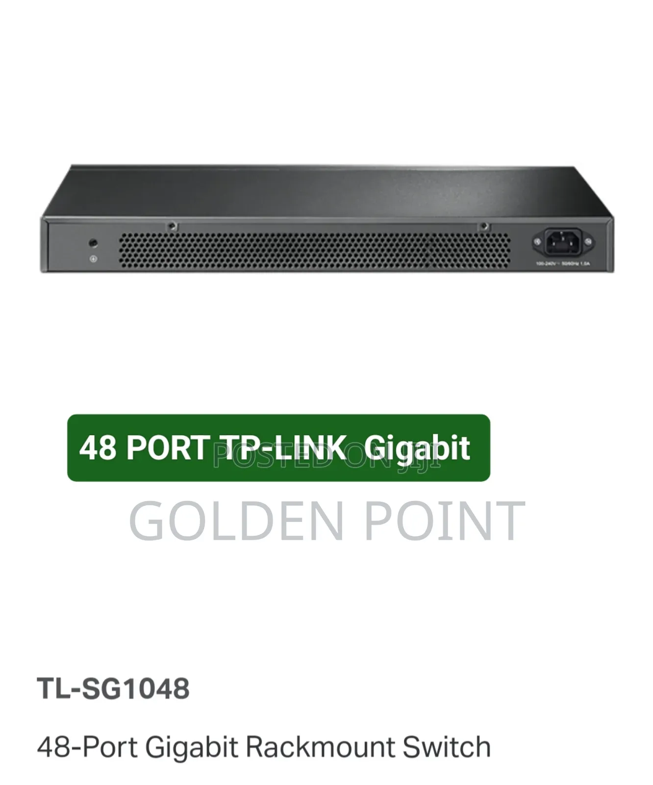 48-Port Rackmount Tp -Link Switch Tl-Sg1048