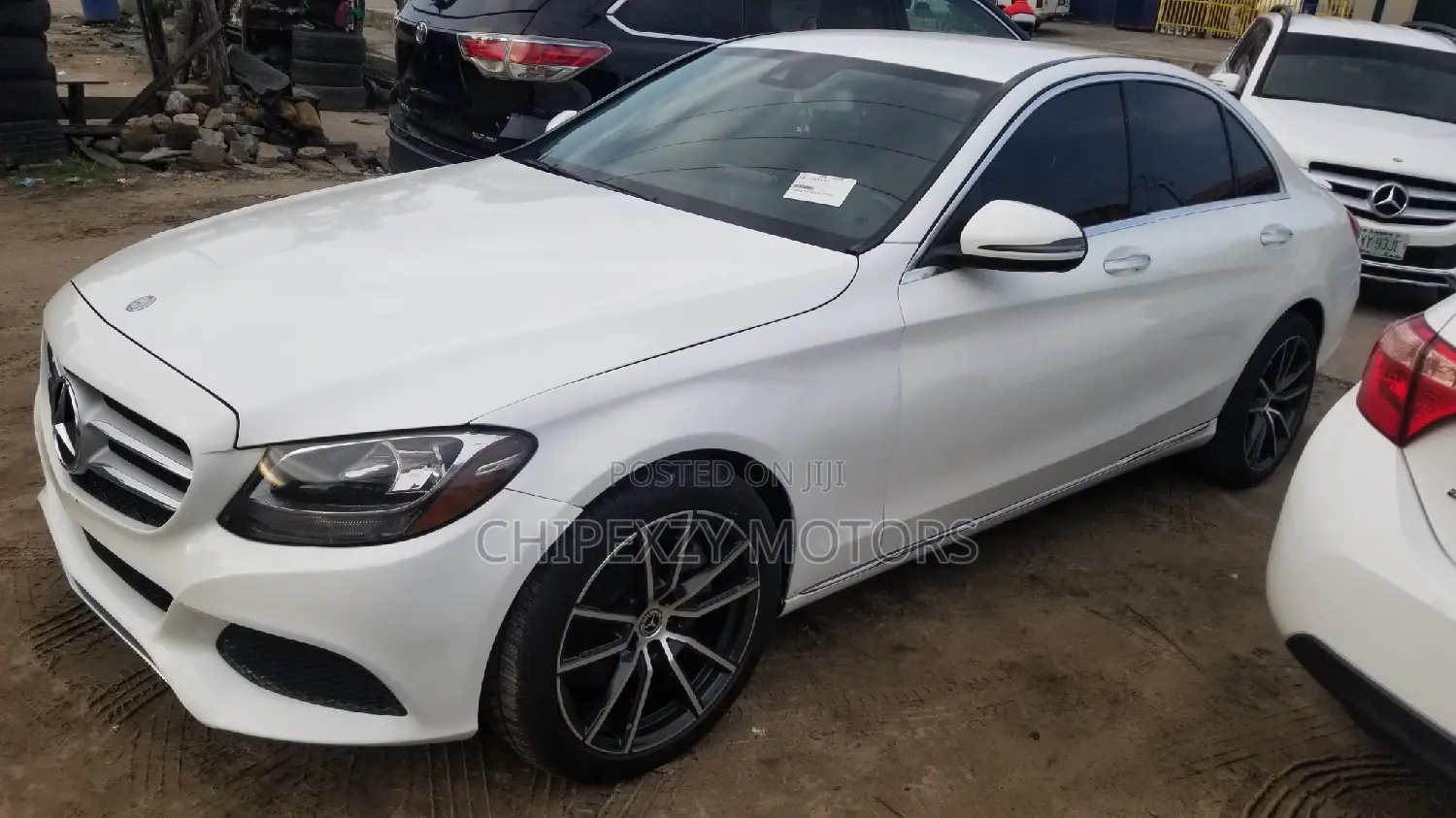 Mercedes-Benz C300 Sport 4dr AWD 4Matic Sedan (2.0L 4cyl 7A) 2015 White