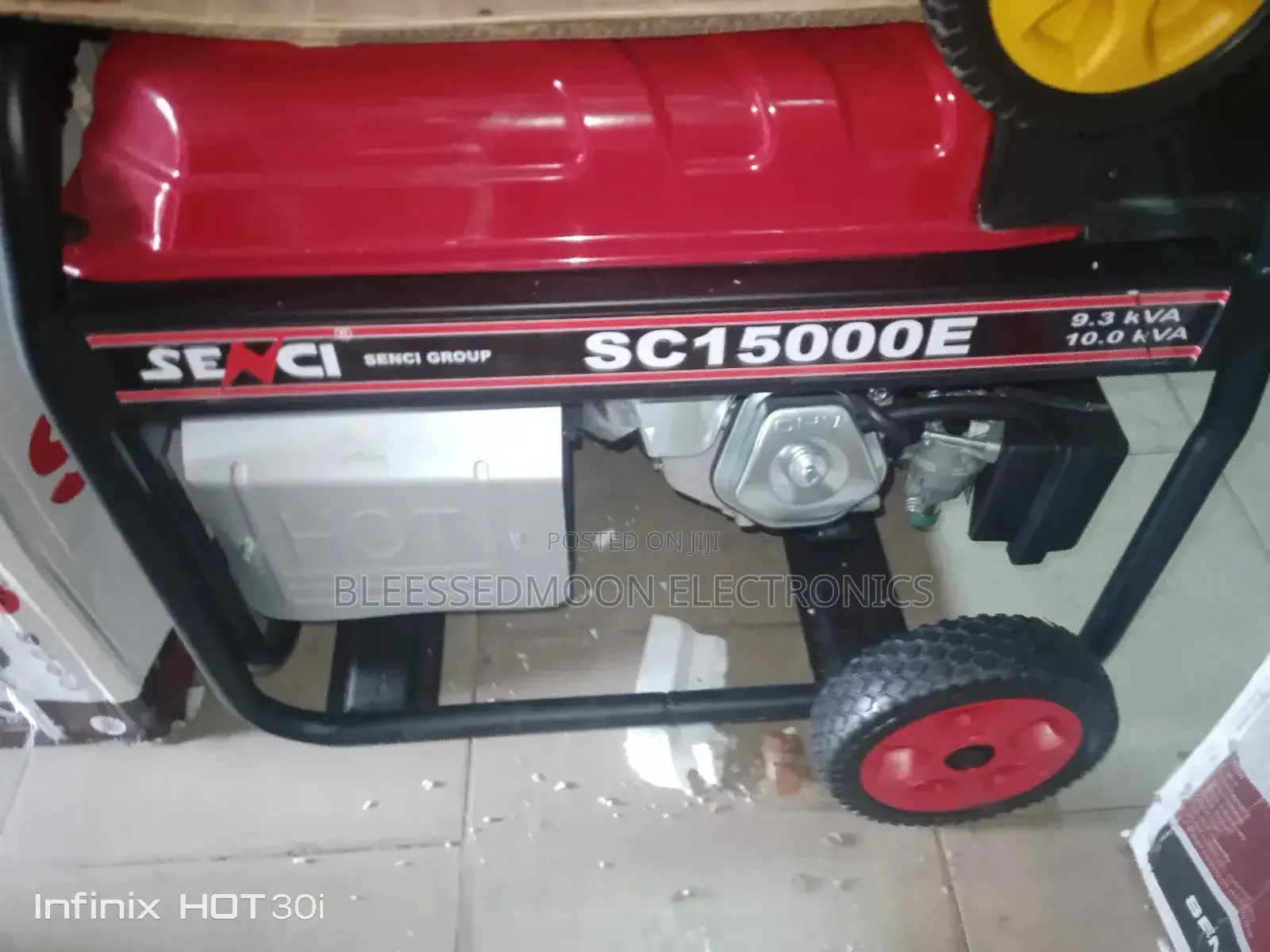Senci Cooper Coil Generator Sc15000e 10kva