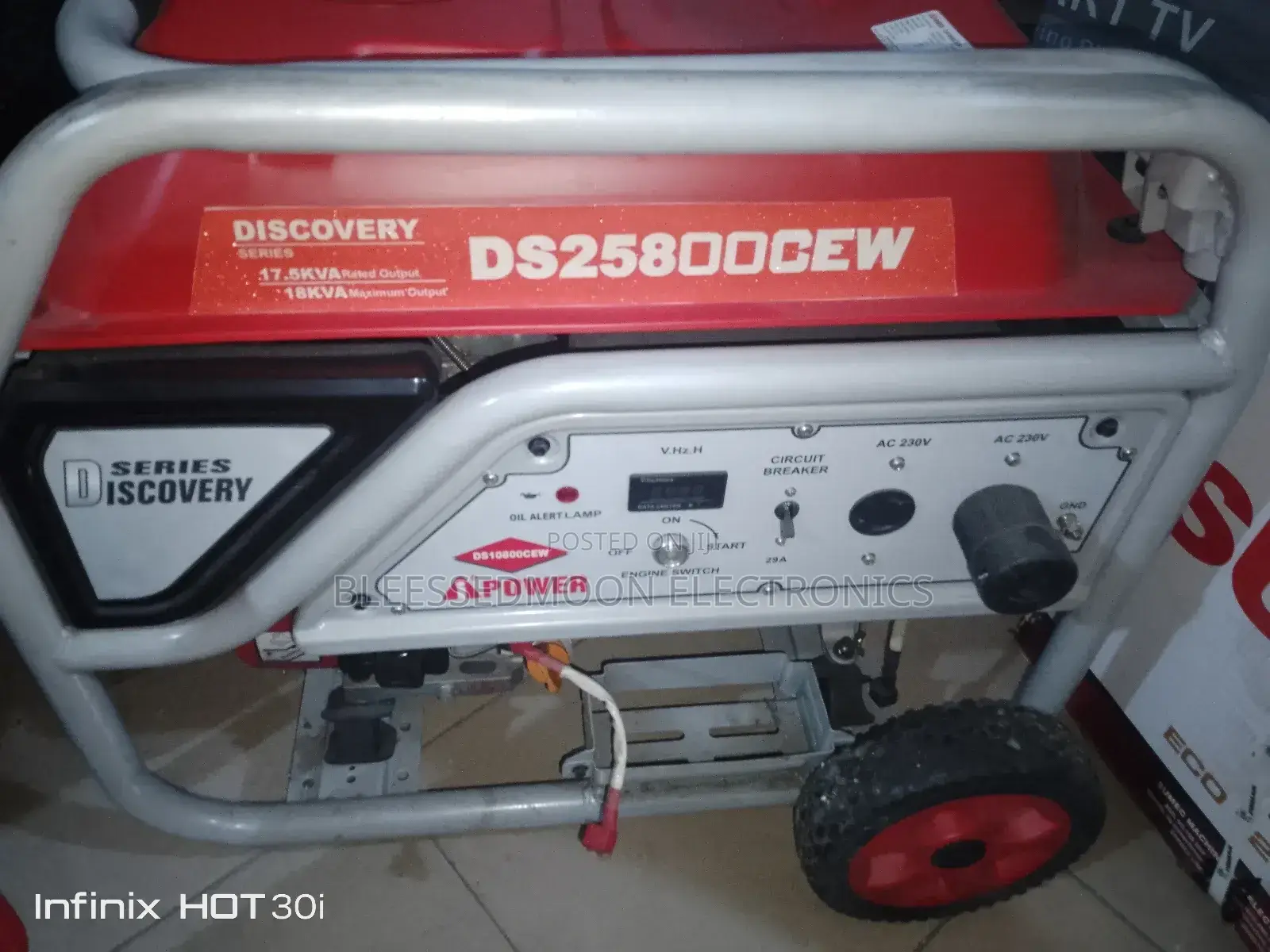 I Power GENERATOR Full Cooper Coil Bigger Coil 3 Yearsw Ty
