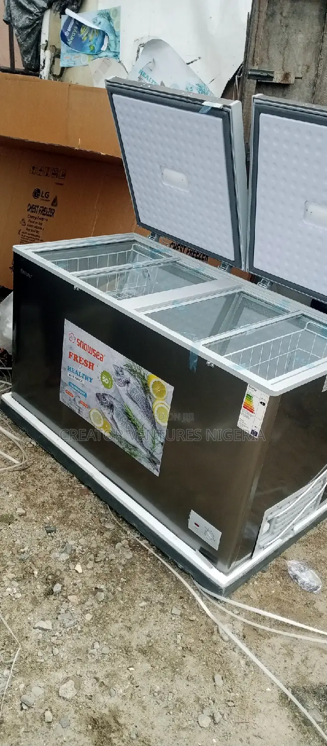 Snowsea 600lrts Deep Freezers, Double Door, Fast Blocking