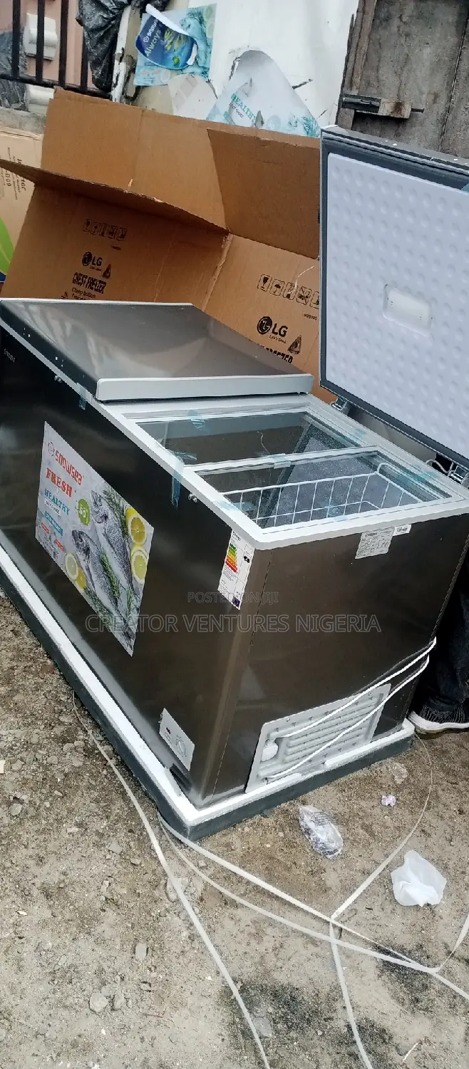 Snowsea 600lrts Deep Freezers, Double Door, Fast Blocking