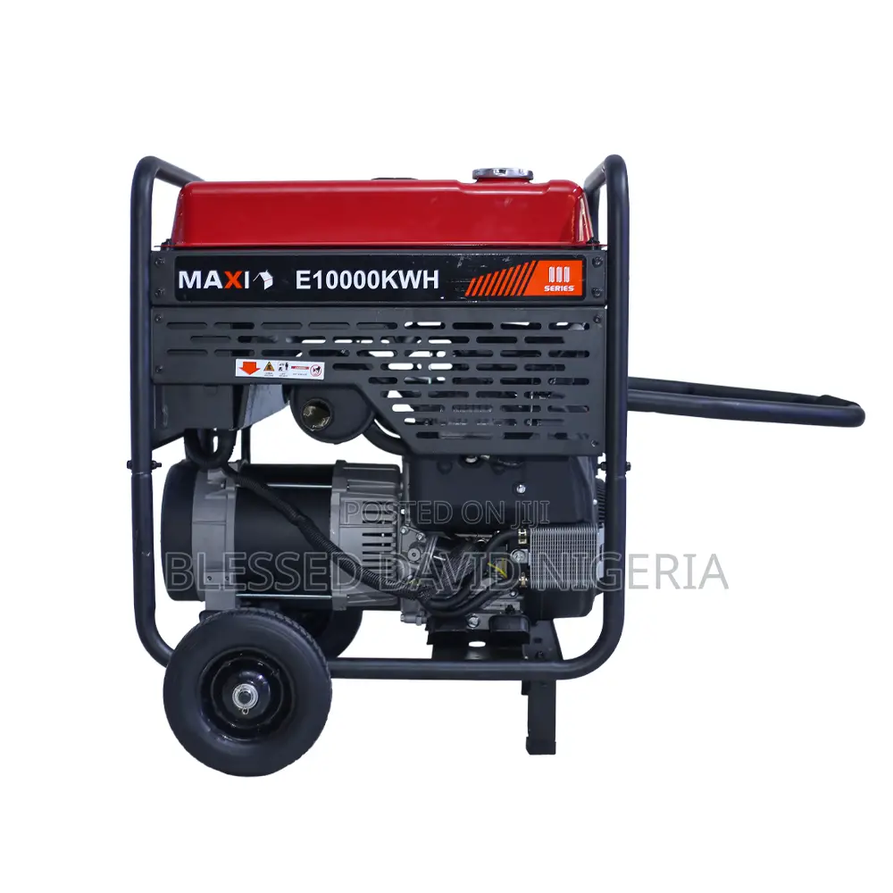 Maxi E10000KWH, 12.5kva (10kw) Heavy Duty Petrol Generator