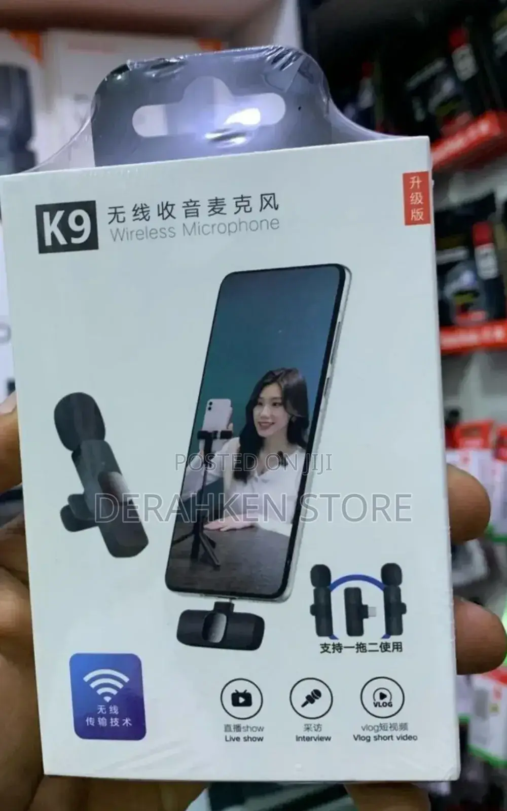 3 in 1 Microphone With 2 Mics