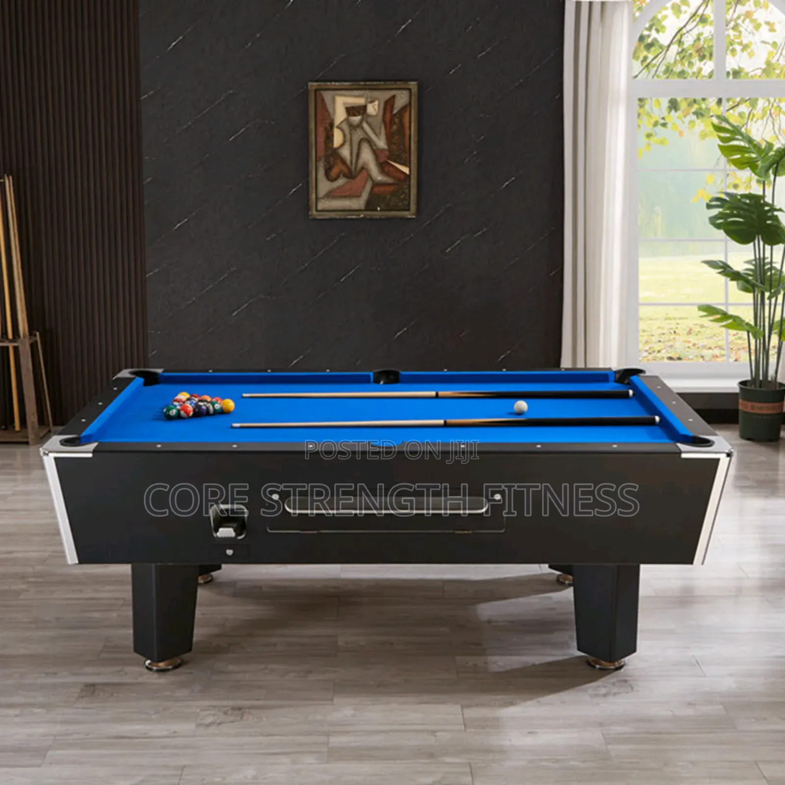 7ft Coin Operated Commercial Snooker With Full Accessories