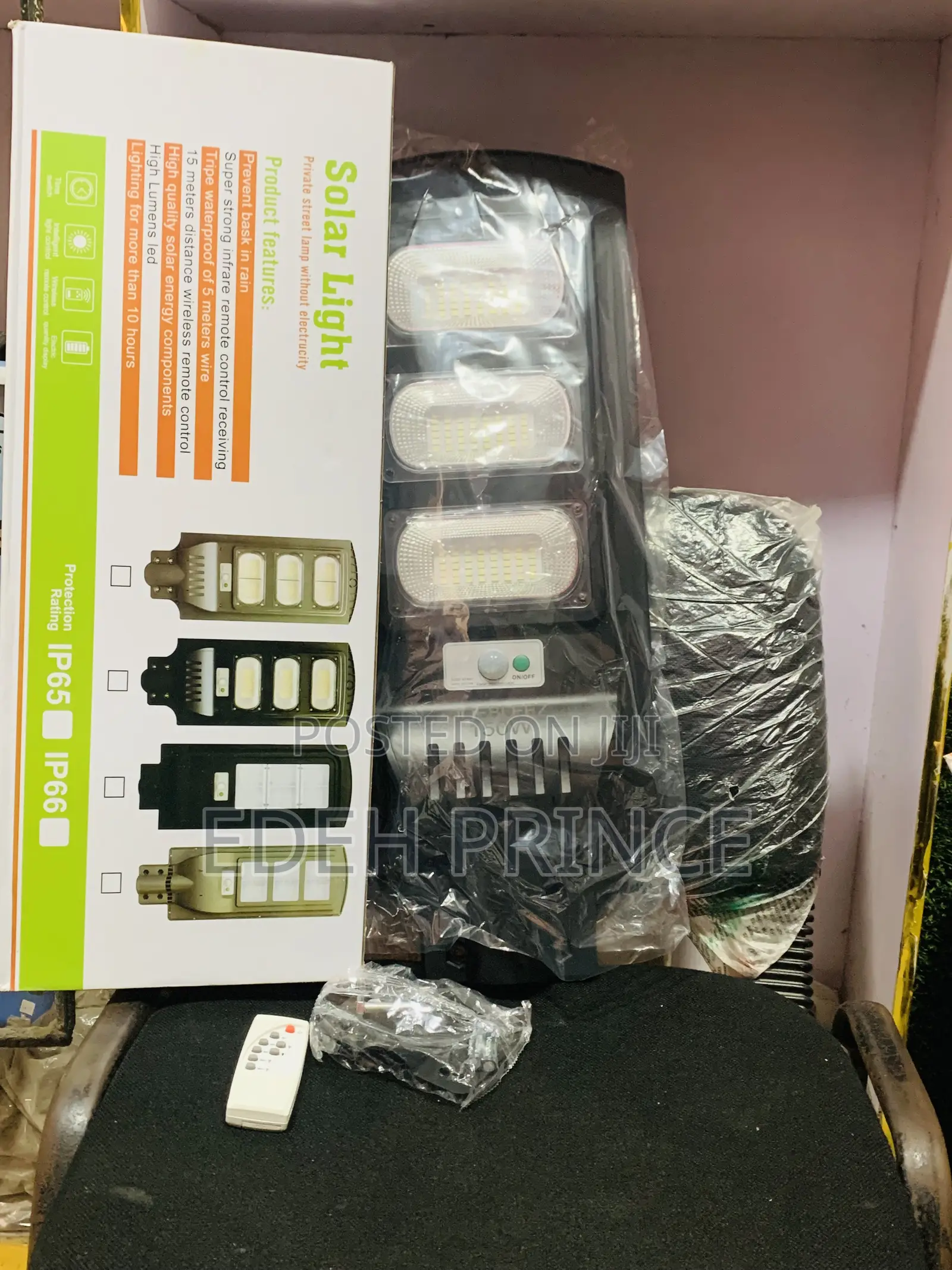 3 Eye Solar Flood Street Light
