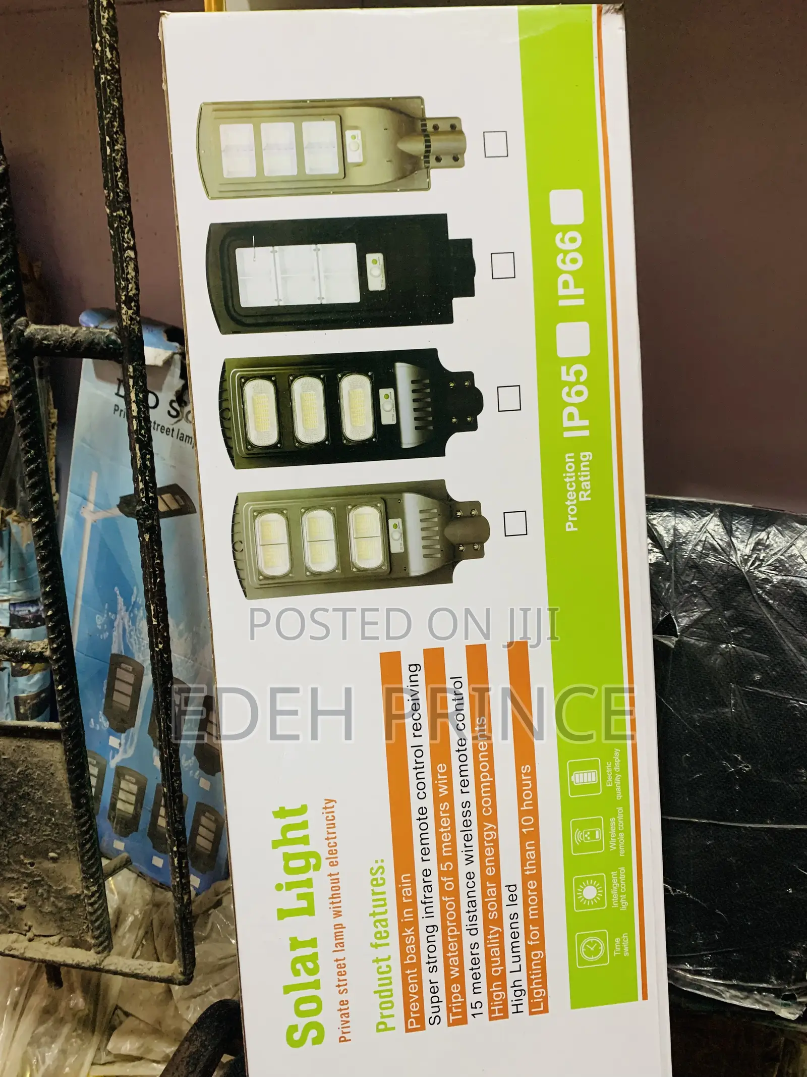 3 Eye Solar Flood Street Light