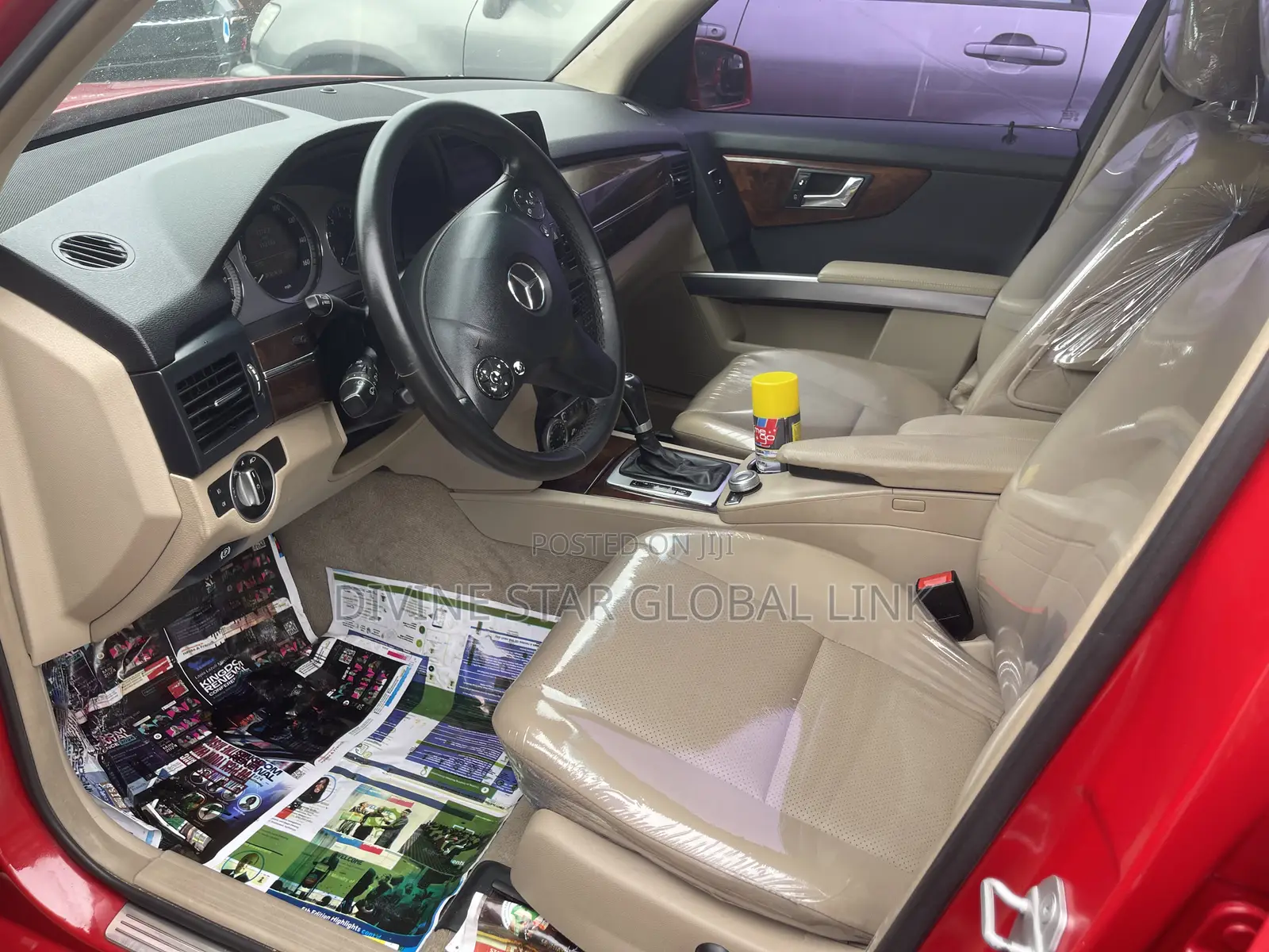 Mercedes-Benz GLK-Class 350 4MATIC 2012 Red