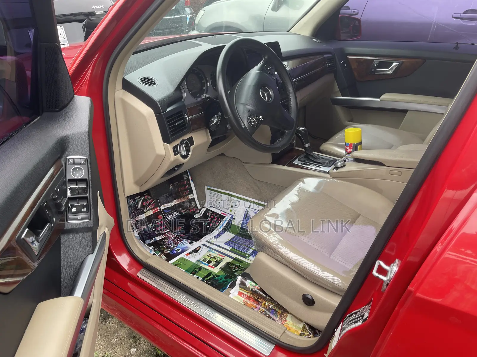 Mercedes-Benz GLK-Class 350 4MATIC 2012 Red