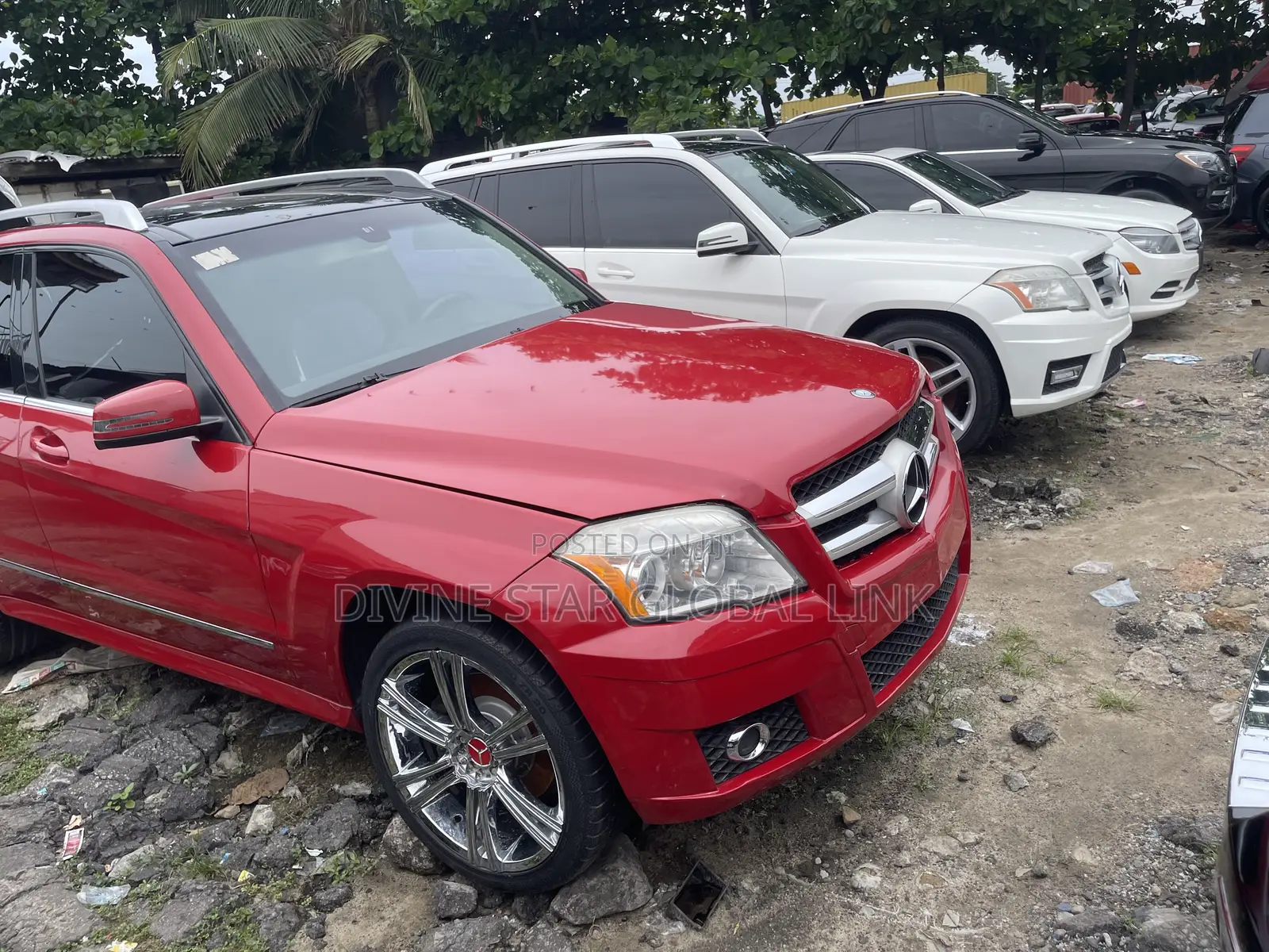 Mercedes-Benz GLK-Class 350 4MATIC 2012 Red