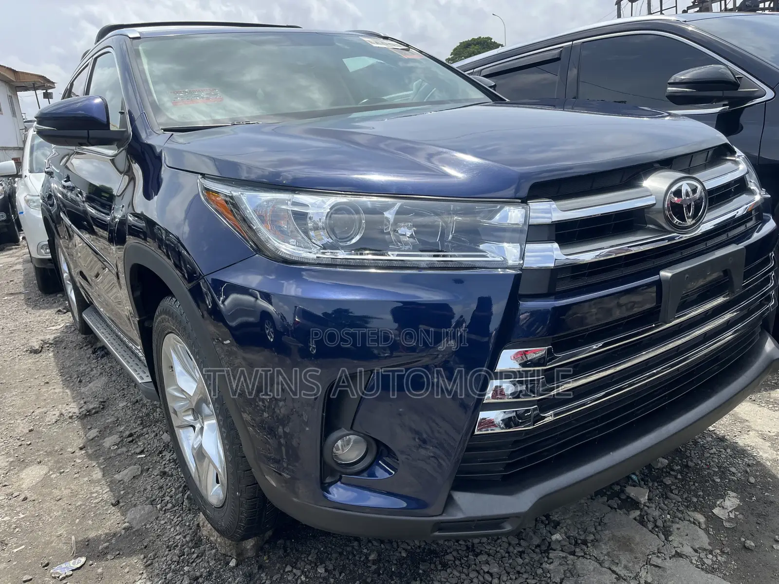 Toyota Highlander Limited 4dr SUV AWD (3.5L 6cyl 6A) 2015 Blue