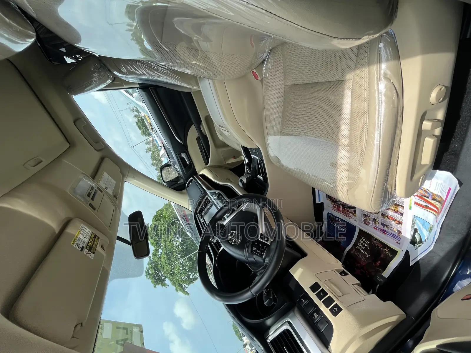 Toyota Highlander Limited 4dr SUV AWD (3.5L 6cyl 6A) 2015 Blue