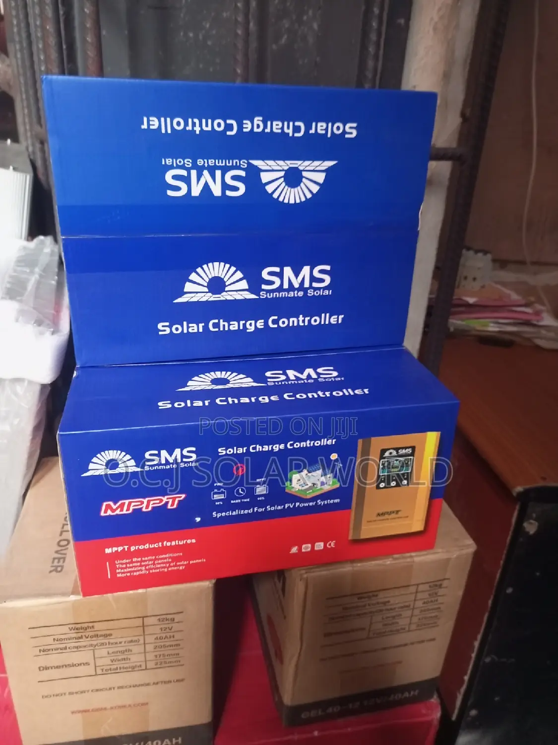 SMS 60ah Charger Control 12 to 48volts