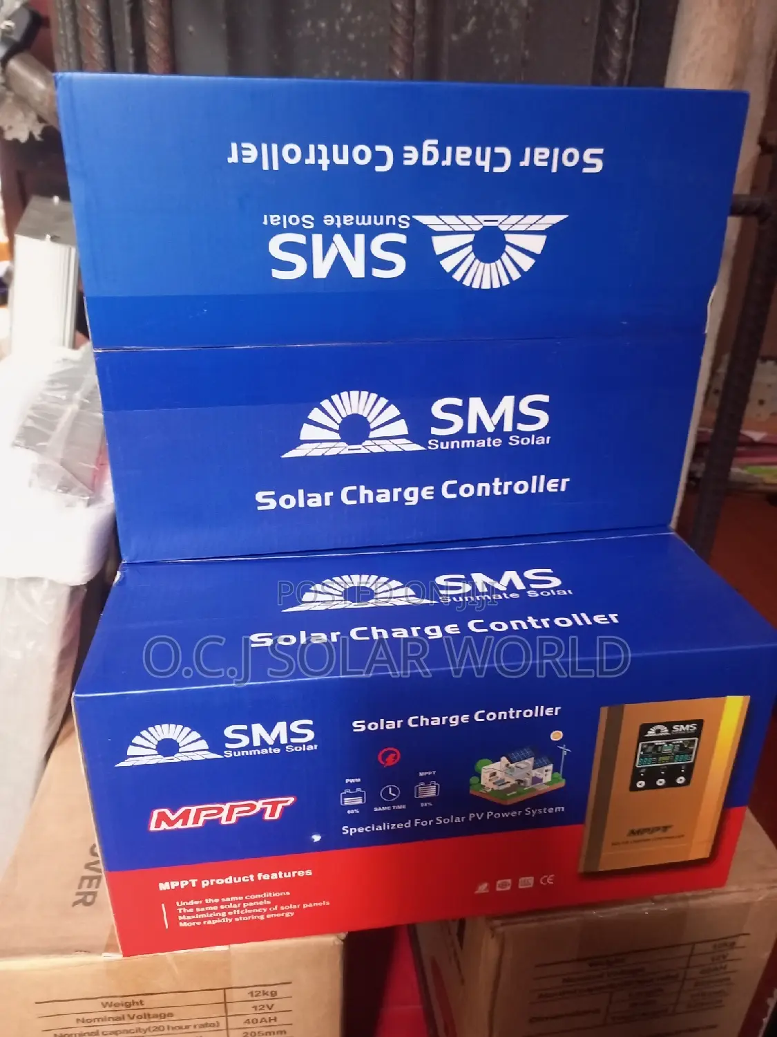 SMS 60ah Charger Control 12 to 48volts