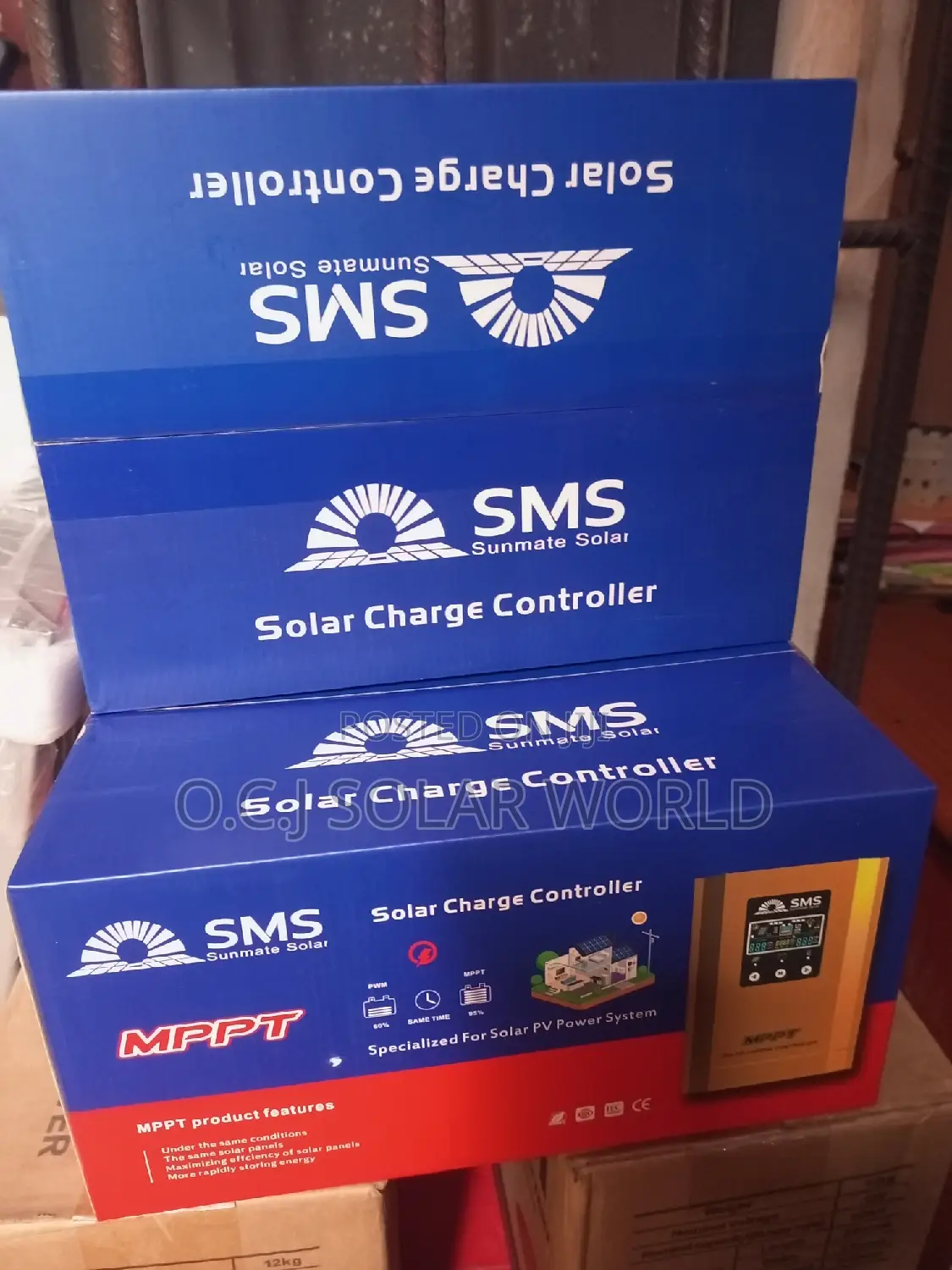 SMS MPPT Charger Control 12 to 48volts