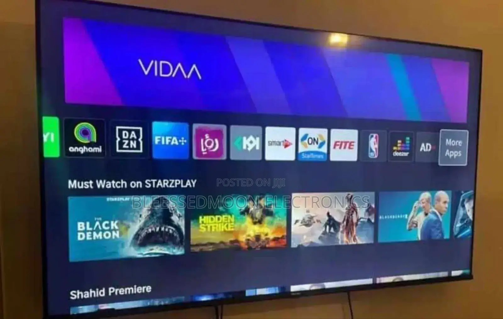 Hisense Inverter Television 55inches Frameless Body