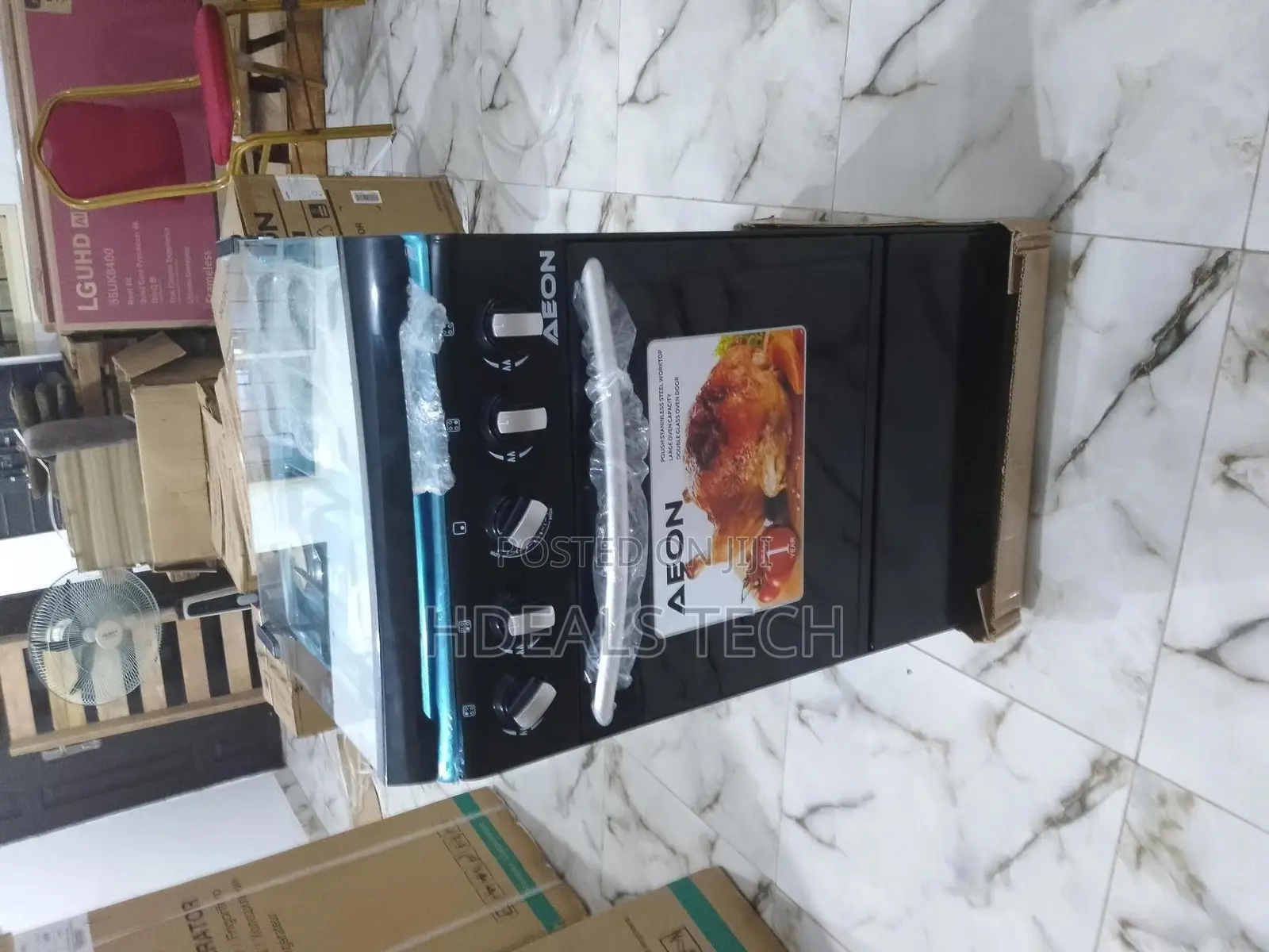 Top Selling Gas Cooker With Oven | 4 Burner Face.
