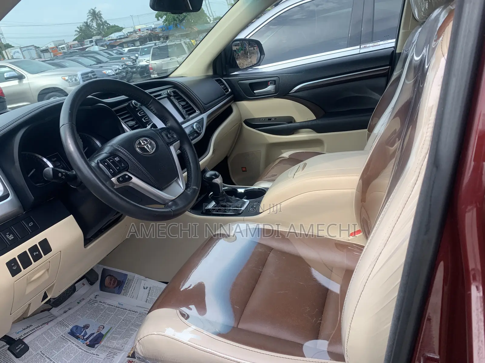 Toyota Highlander 2018 Red