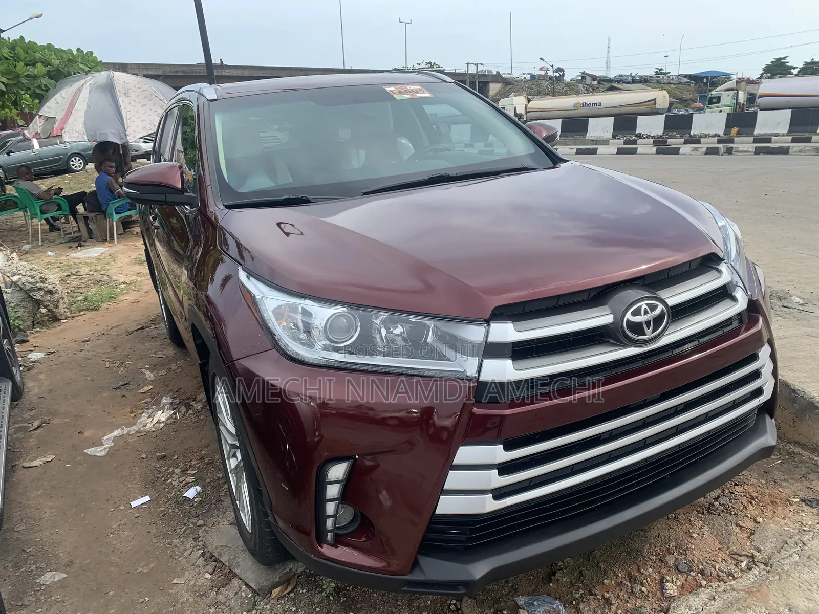 Toyota Highlander 2018 Red