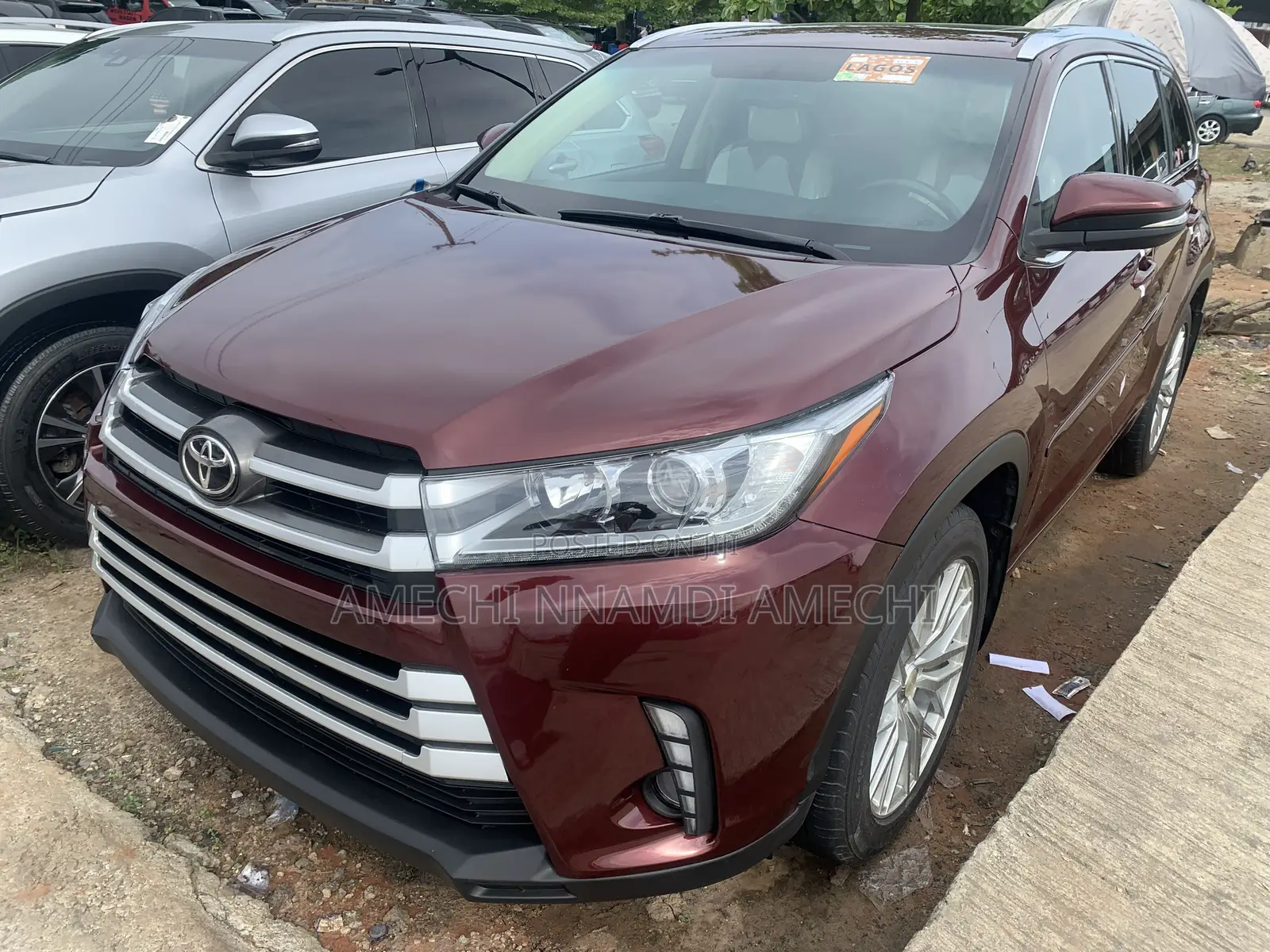 Toyota Highlander 2018 Red