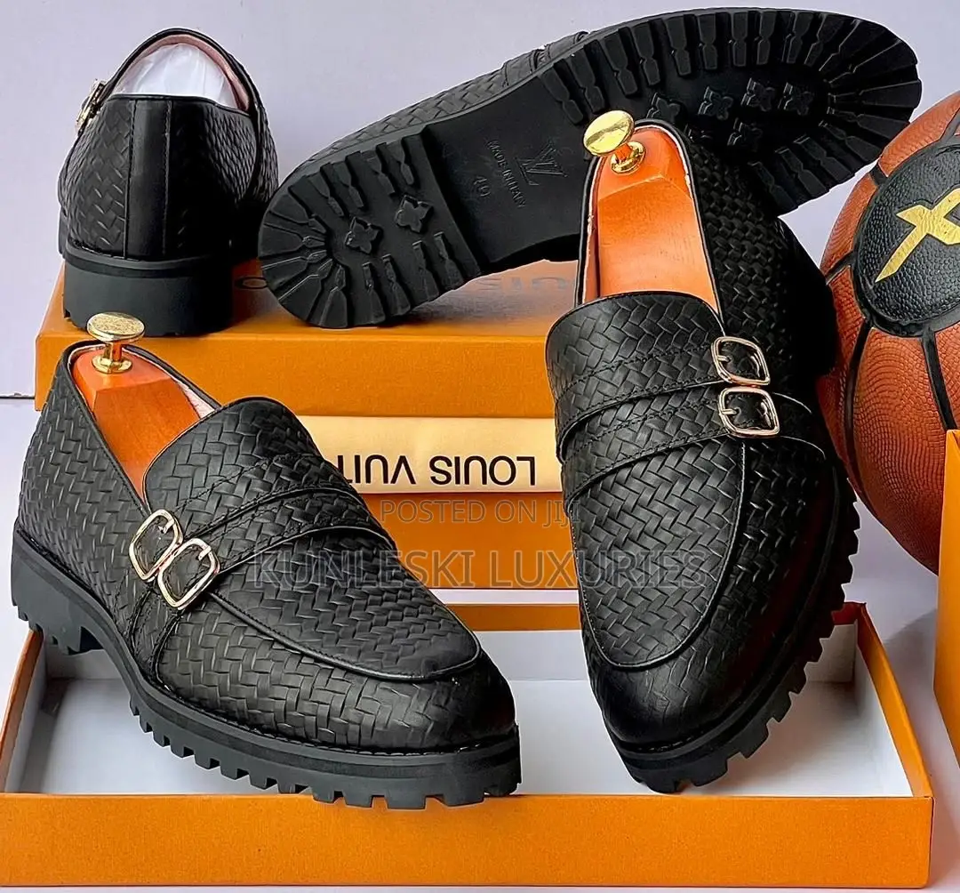 Original Louis Vuitton Leather Shoe for Men