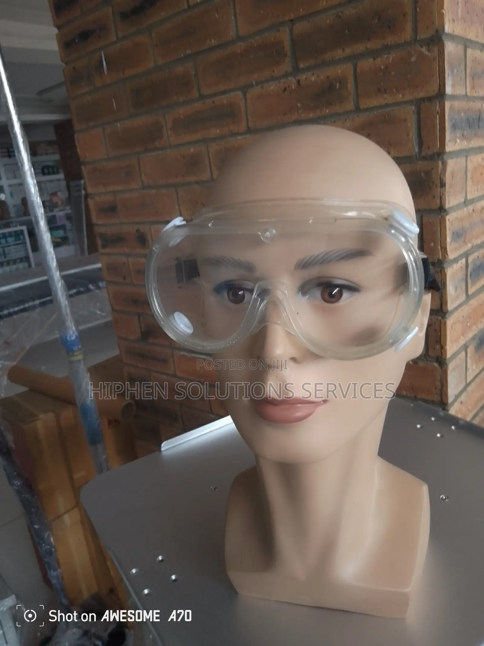 Anti-fog Protective Safety Goggles Clear Lens