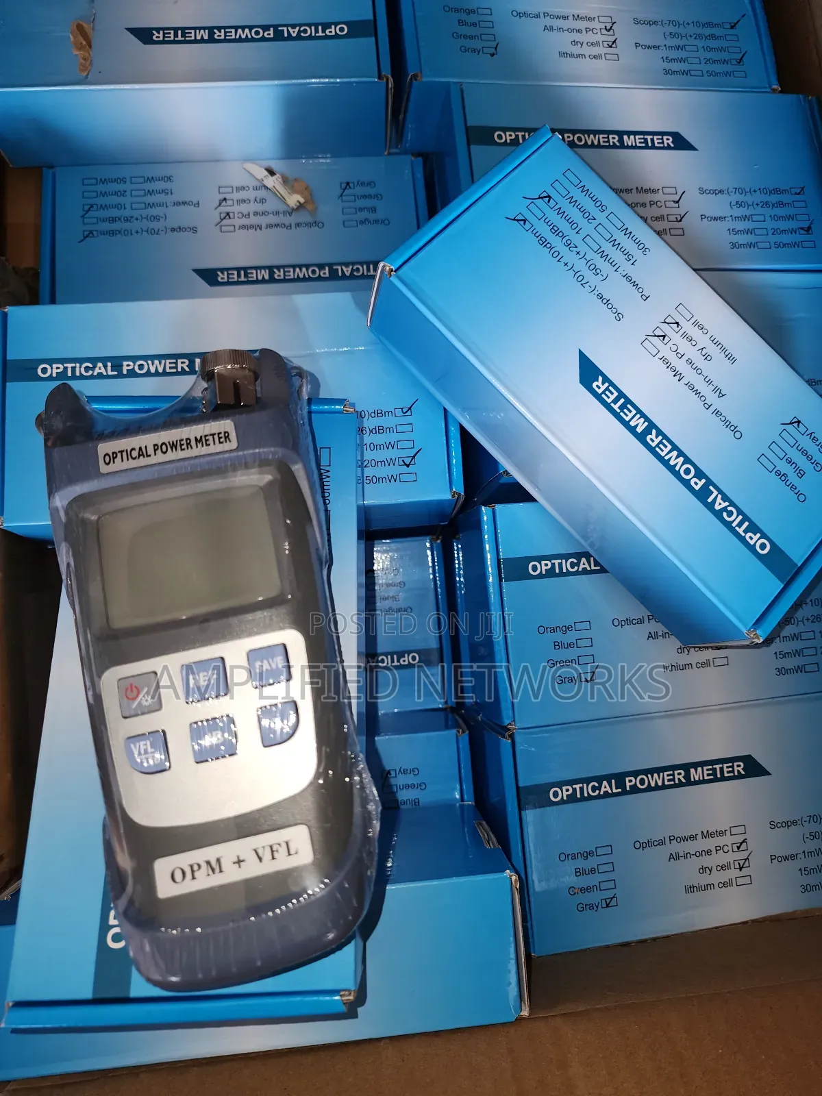 Fiber Optics Power Meter and Visual Fault Locator VFL