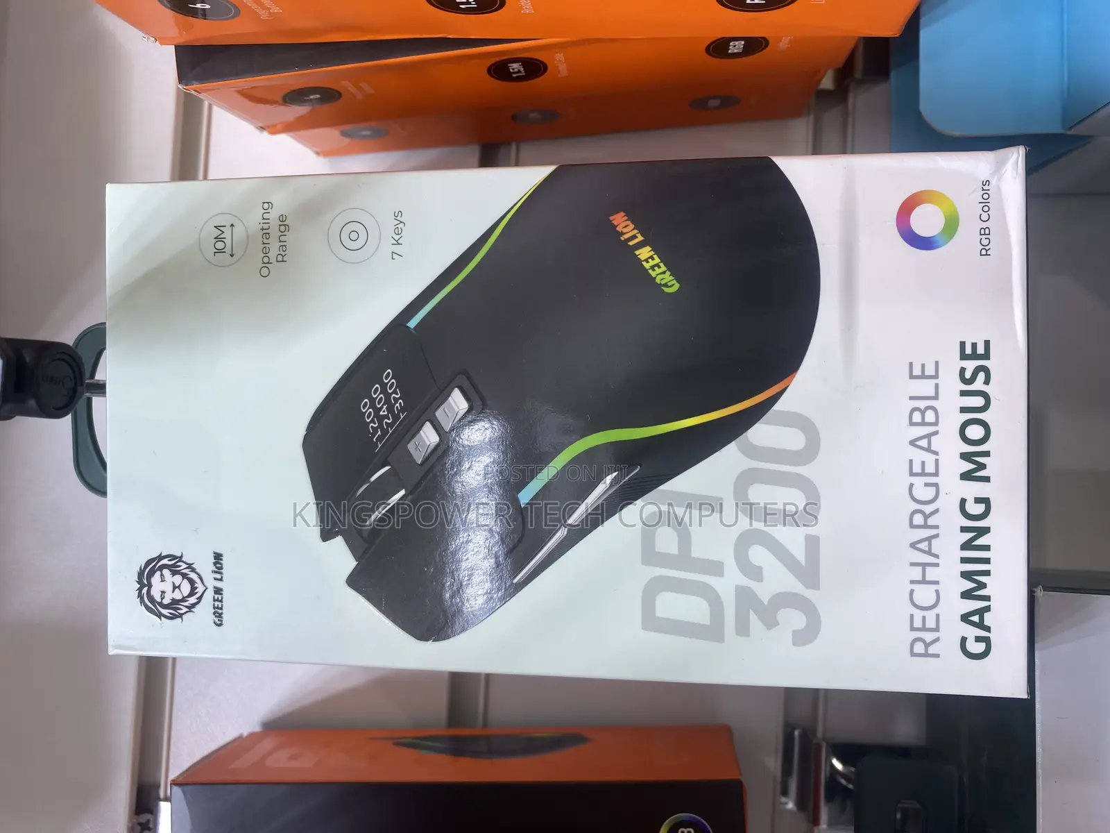 Rechargeable Gaming Mouse Greenlion