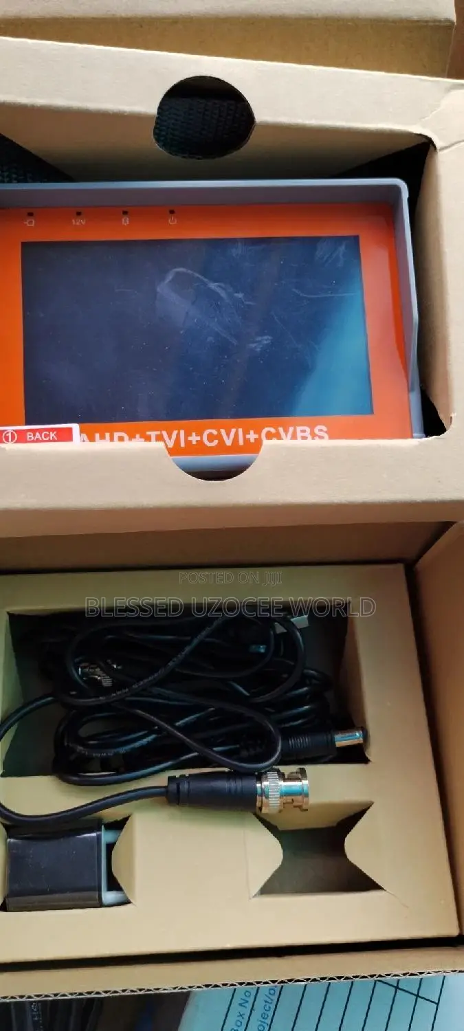 Portable Camera/CCTV Tester Monitor for AHD,TVI, CBVS Tool