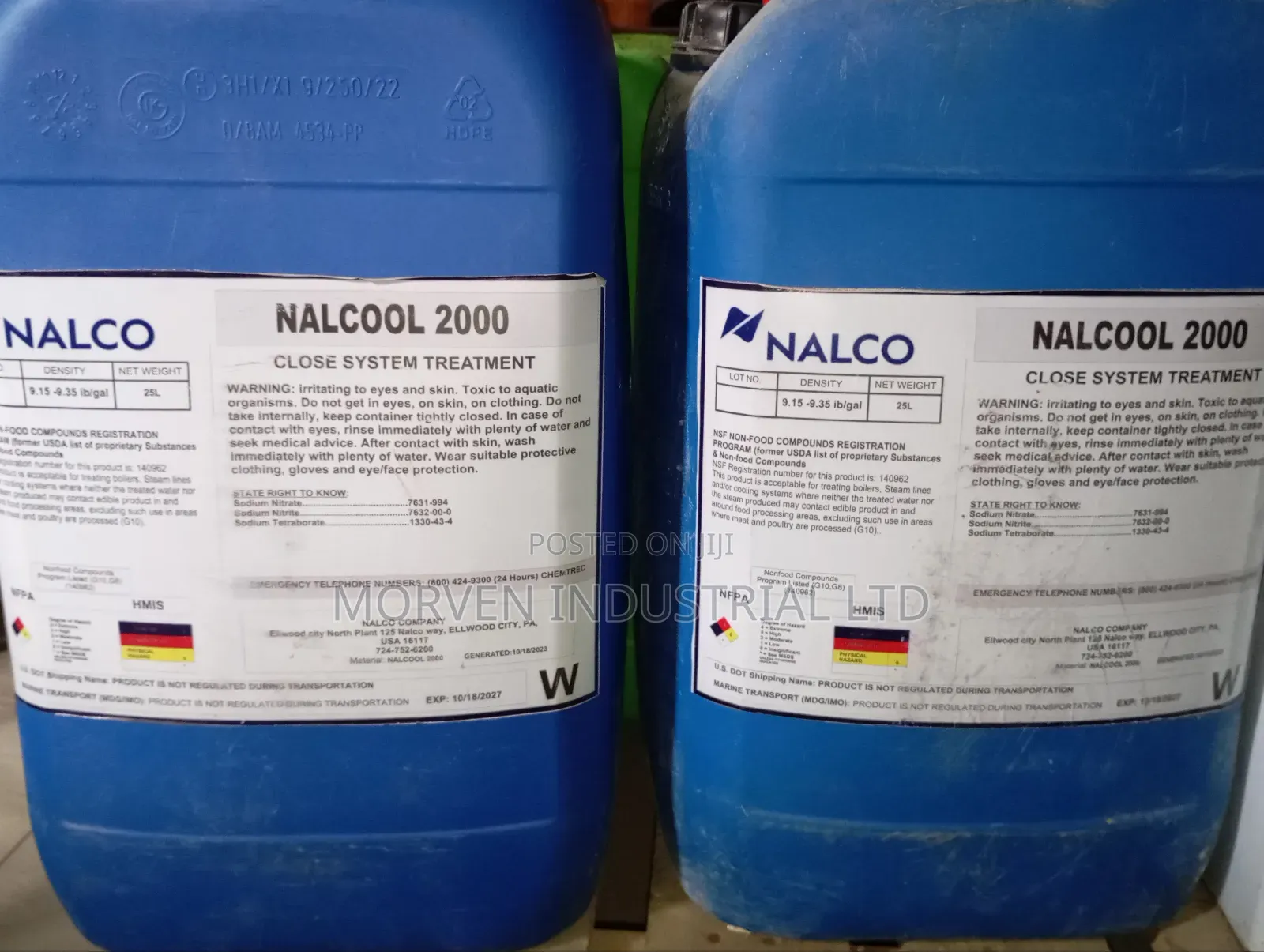 Nalco 2000 - Coolant And Corrosion Inhibitor In Lagos