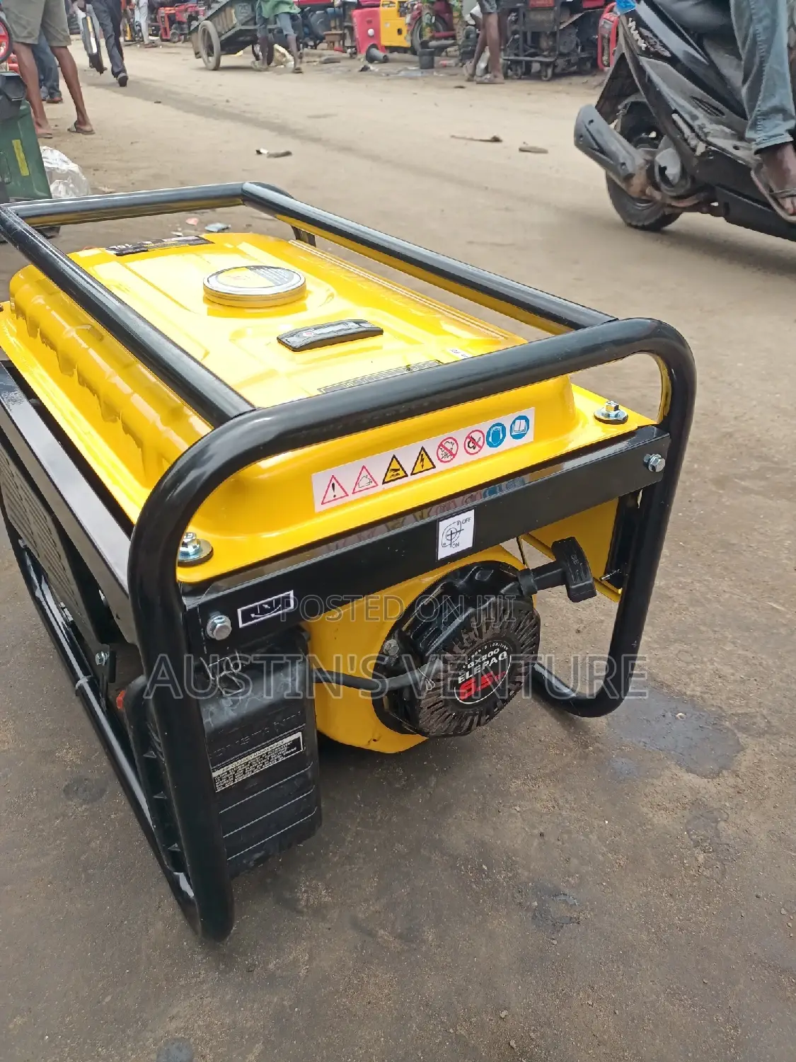 Used 3kva ELEPAQ Generator  Copper Coil