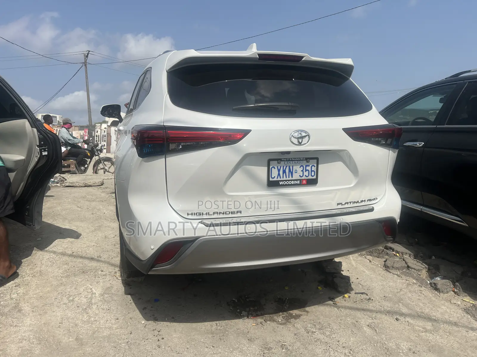 Toyota Highlander Platinum AWD 2023 White