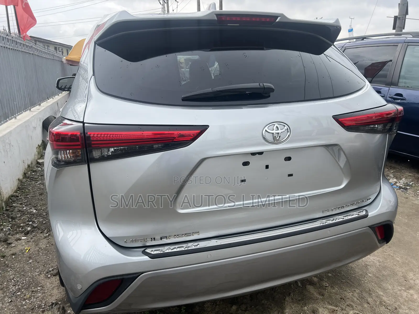 Toyota Highlander Platinum 2021 Silver