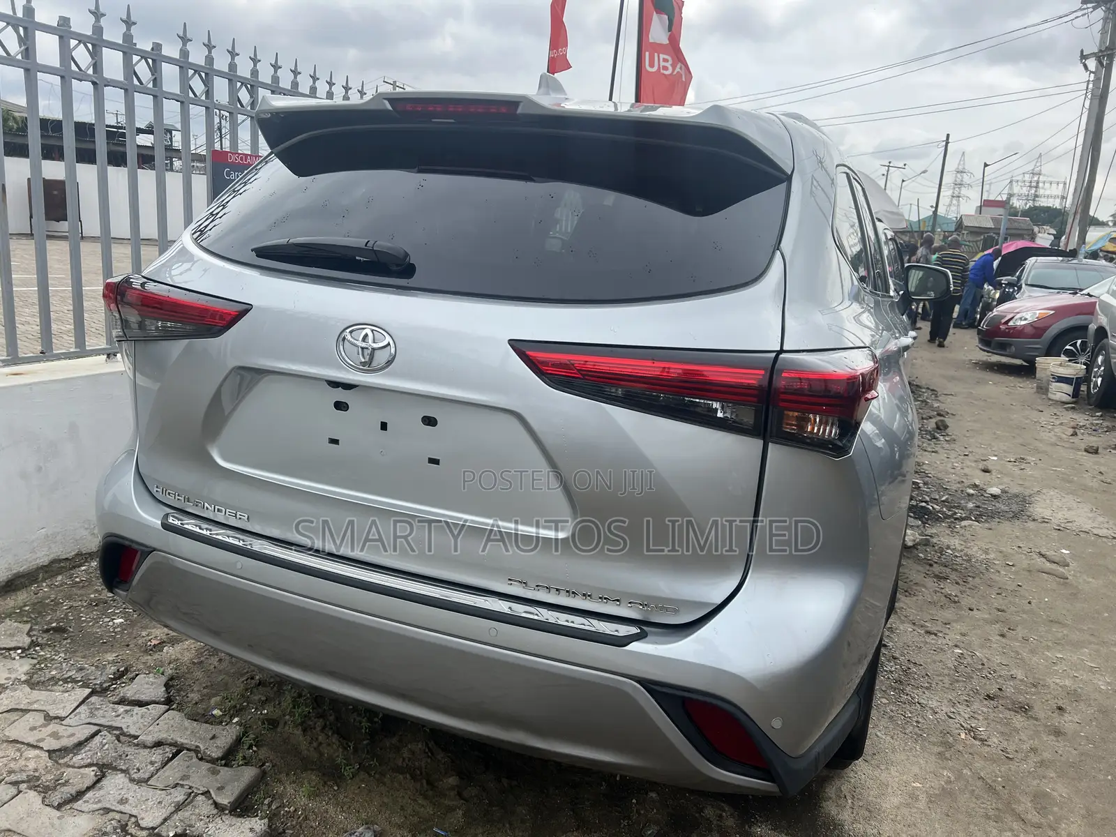 Toyota Highlander Platinum 2021 Silver