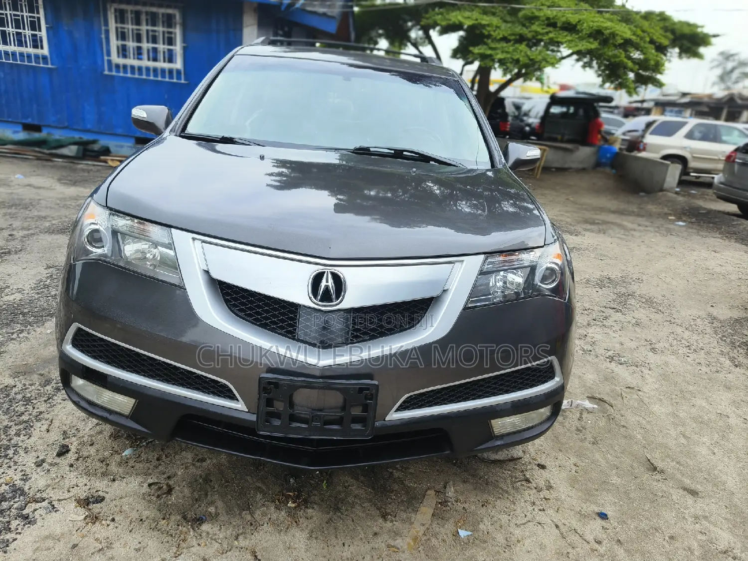 Acura MDX Advance Package SUV AWD (3.7L 6cyl 6A) 2011 Gray