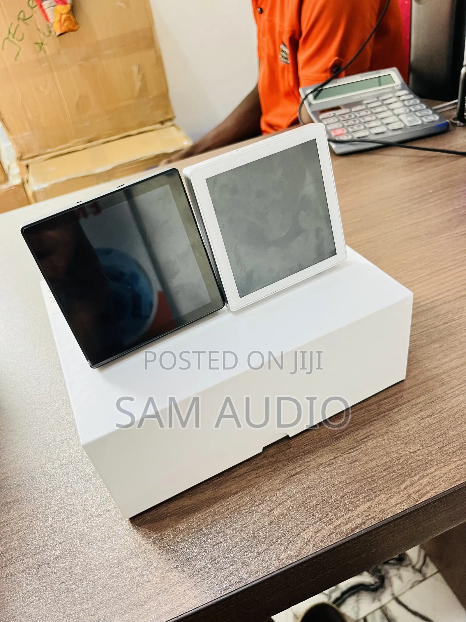 White 4” Android Inwall Amplifier