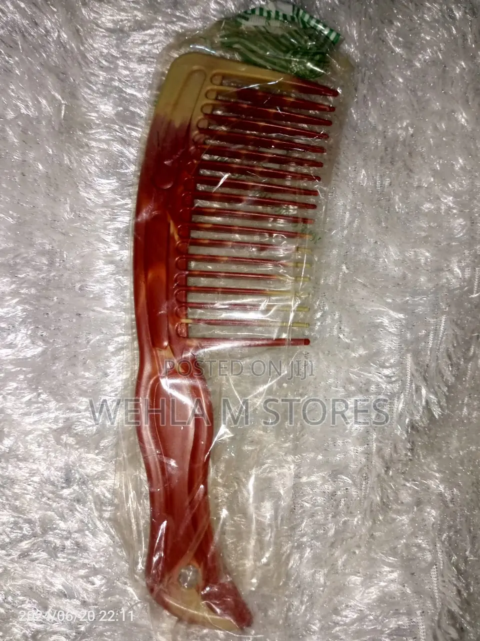 Plastic Detangling Large Tooth Comb