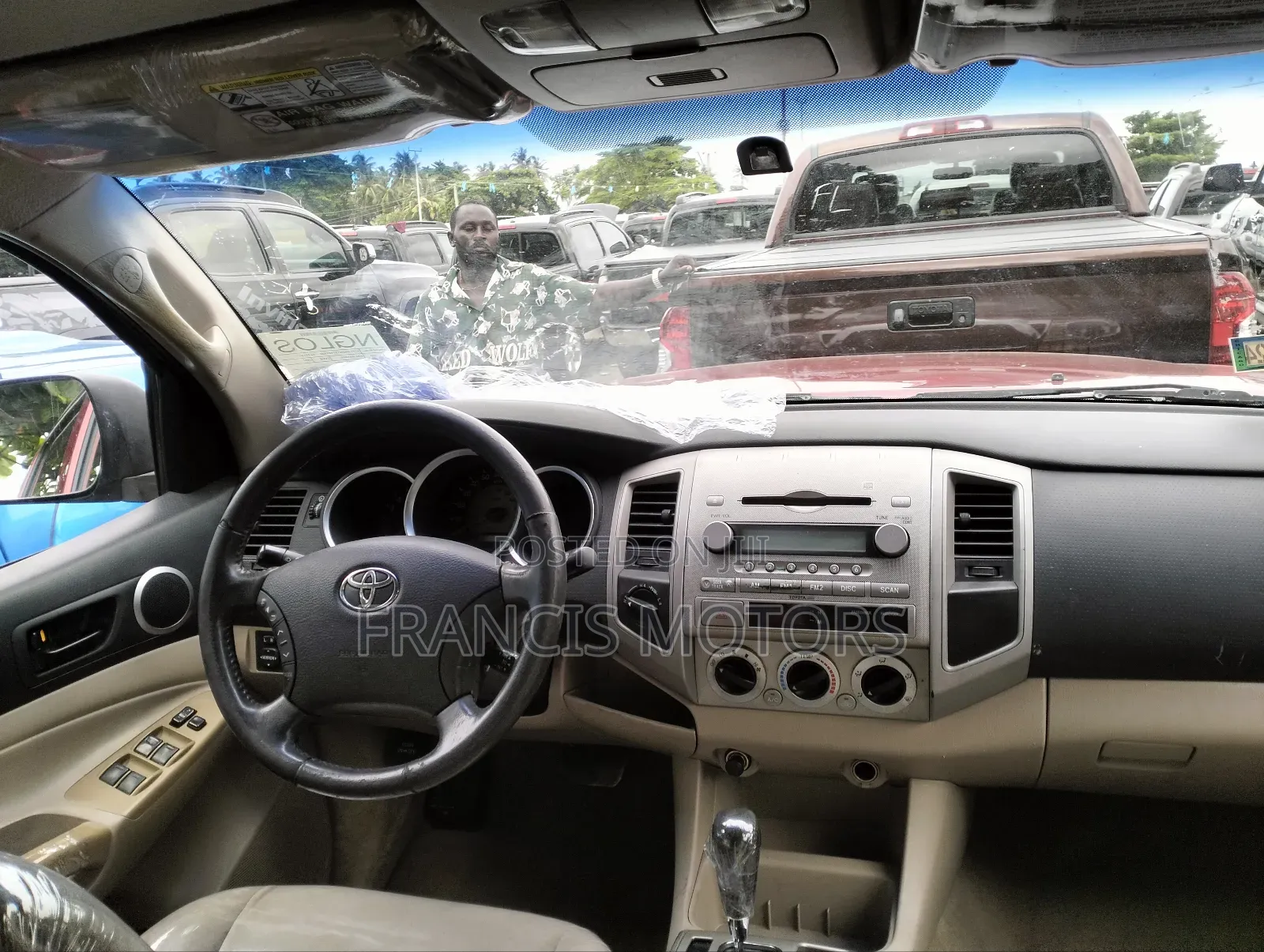 Toyota Tacoma 4x4 Double Cab 2008 Red