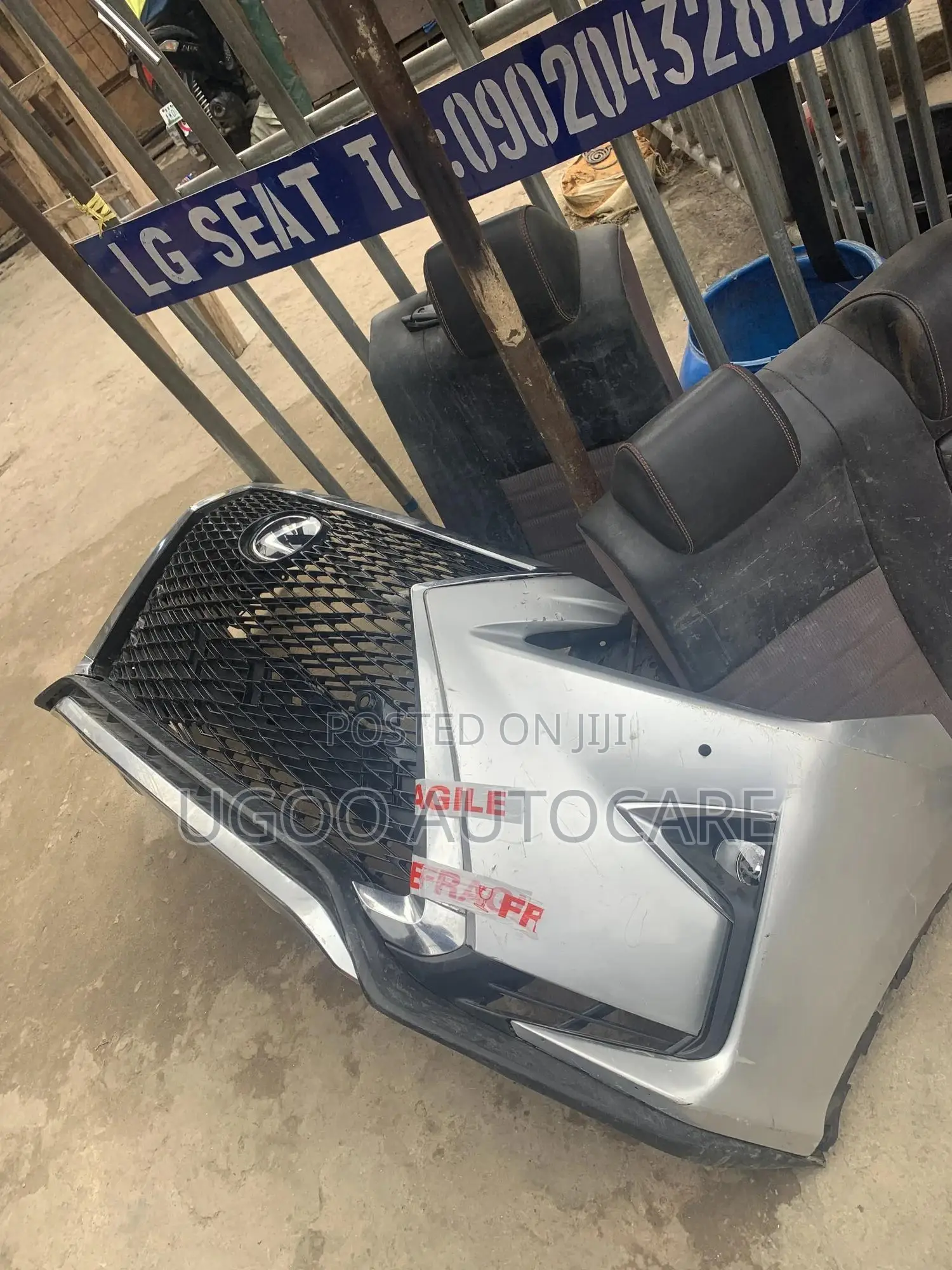 Complete Front Bumper Rx 350 2018