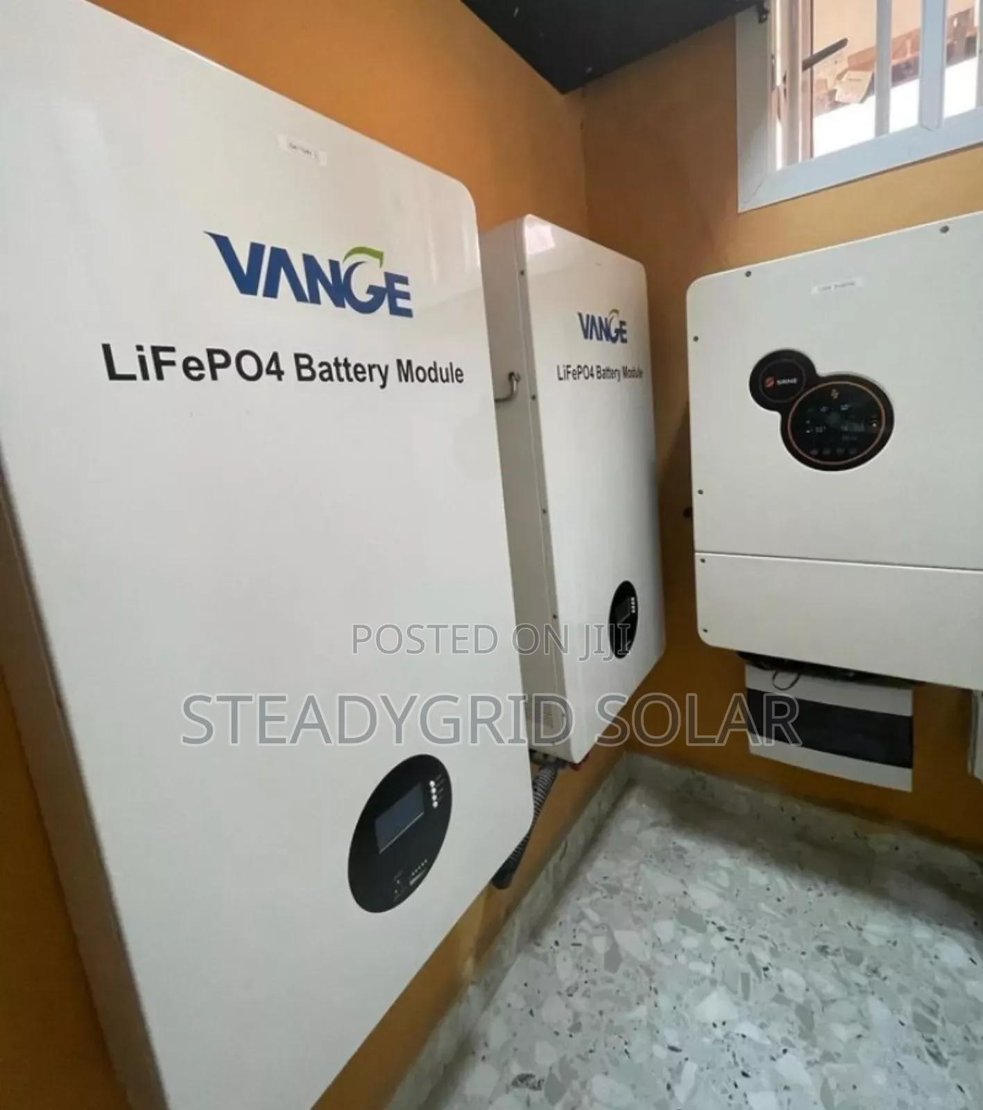Highly Efficient 15kva/48v/45kwh Solar Powered Inverter Set