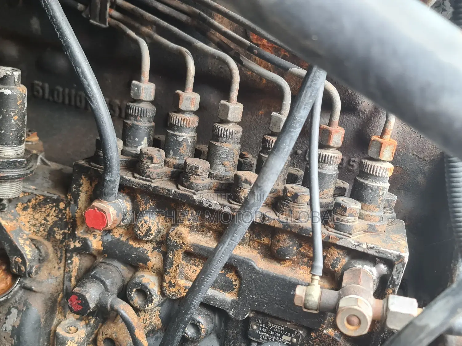 Tokunbo Man Diesel Cap and Chassis 12 Tires