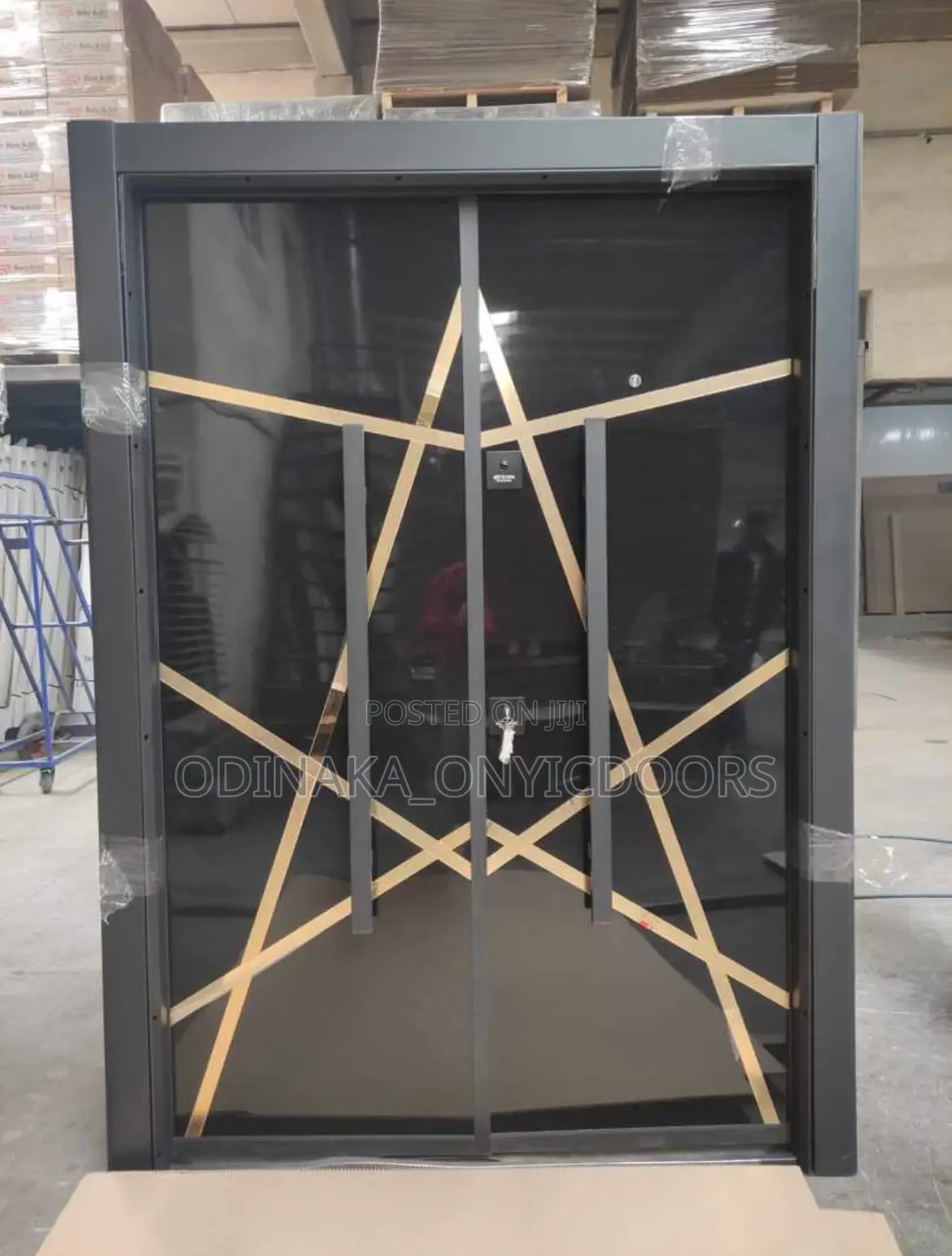 7ft By 5ft Turkey Luxury Space Gold Line Design