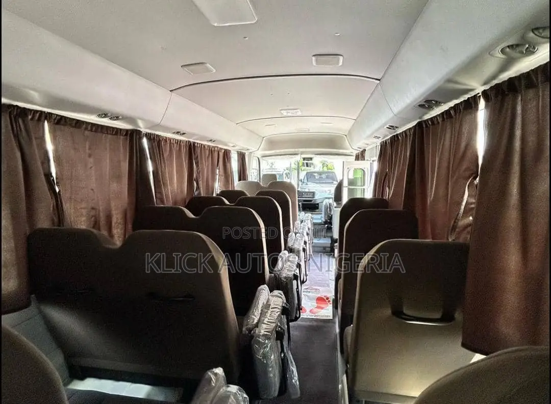 New Toyota Coaster 2023 White
