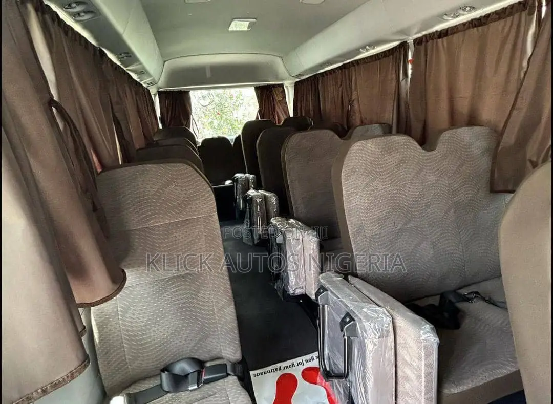 New Toyota Coaster 2023 White