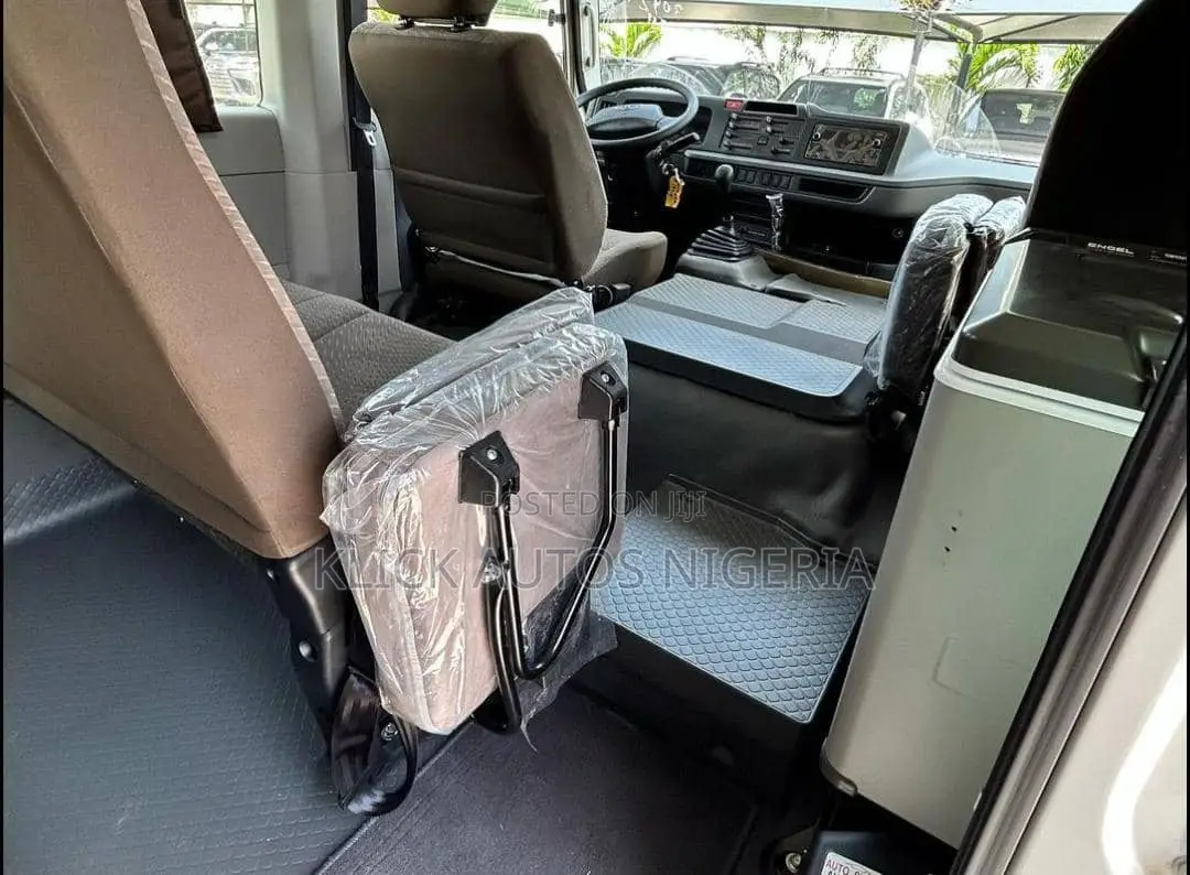 New Toyota Coaster 2023 White