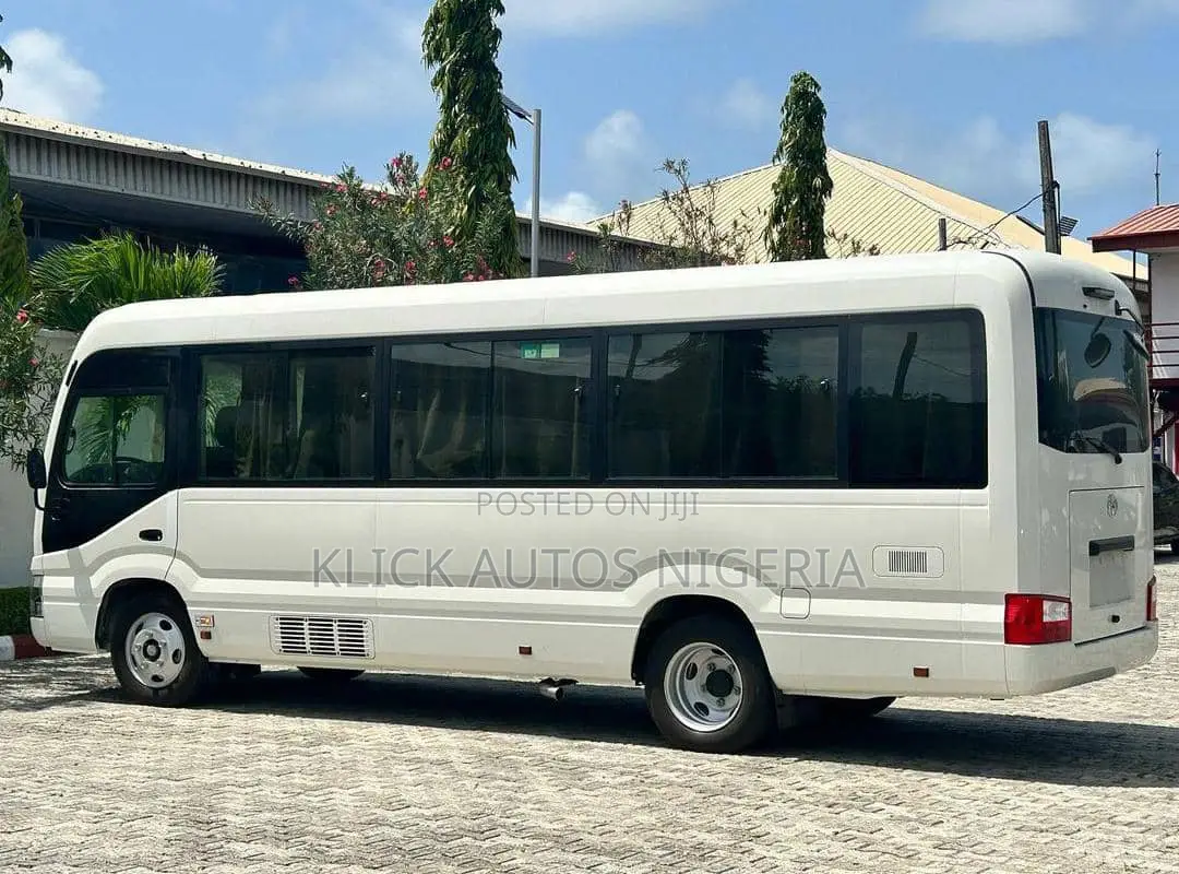 New Toyota Coaster 2023 White