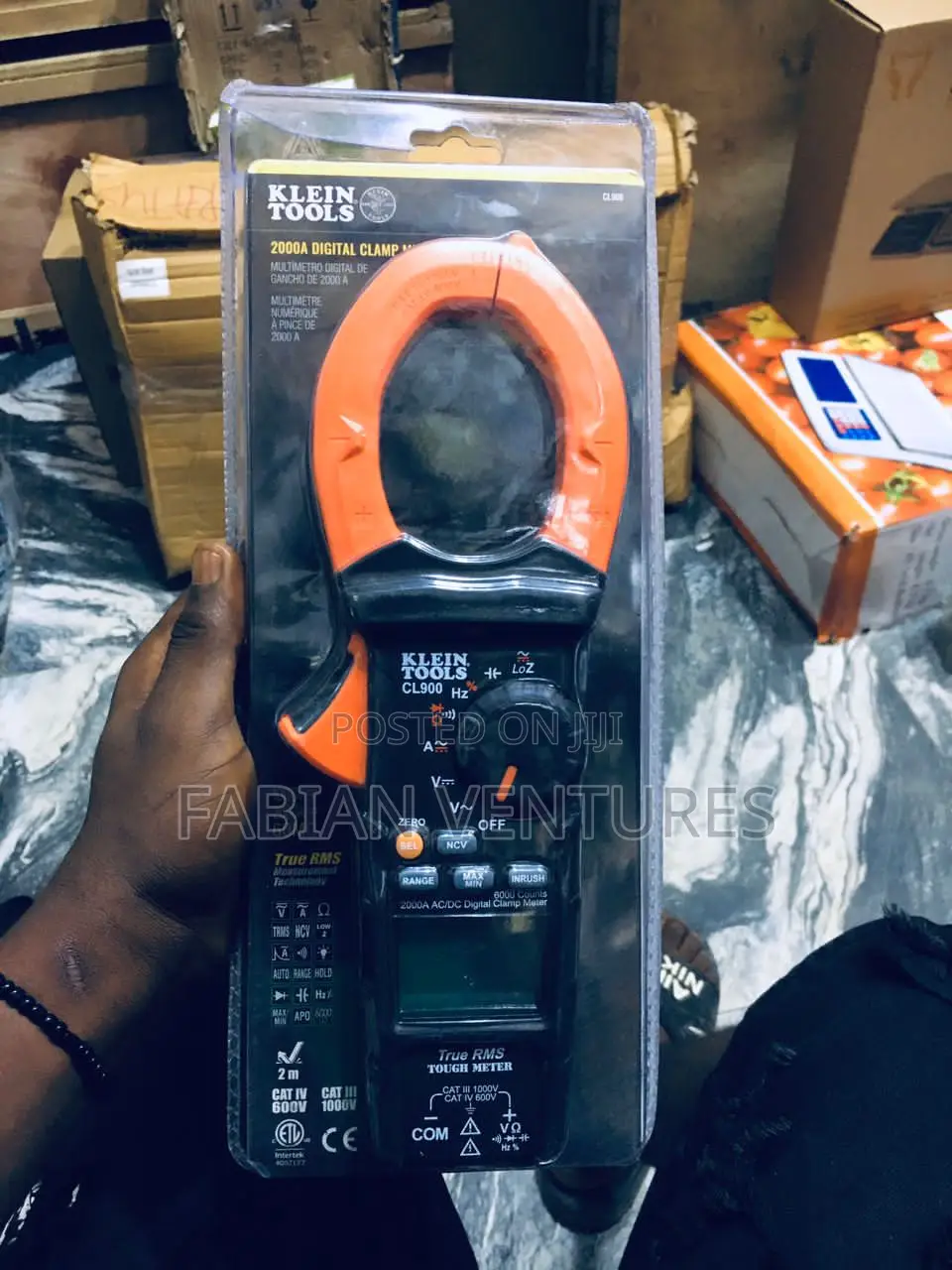 Digital Clamp Meter, 1000V Klein Tools CL900