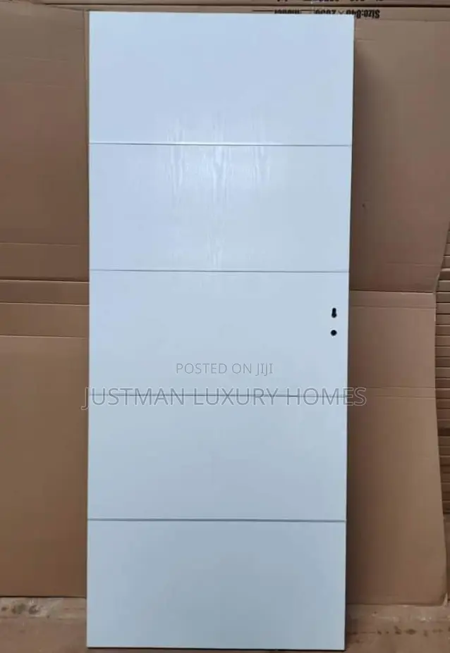 Brilliant White HDF Marine Wood With Silver Chrome