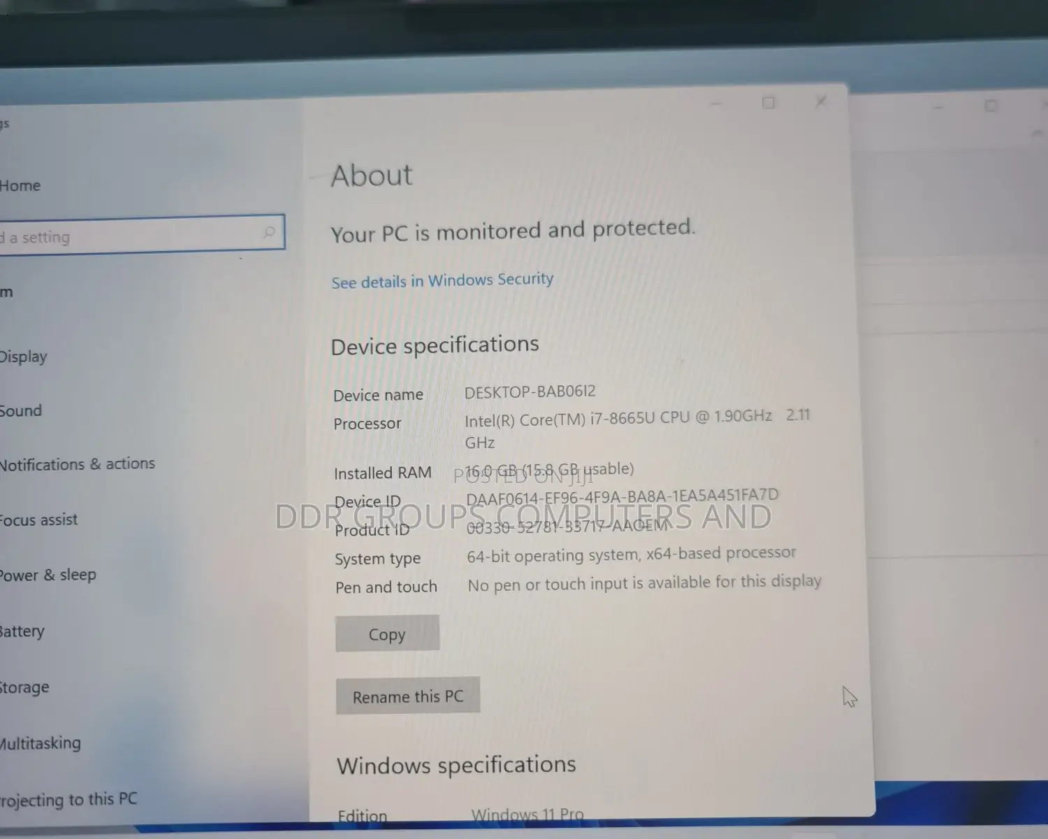Laptop Dell Latitude 7400 16GB Intel Core i7 SSD 256GB