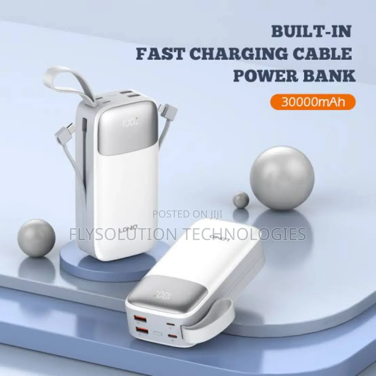 Ldnio PQ30 30,000mah Usb-C Fast Charging Power Bank